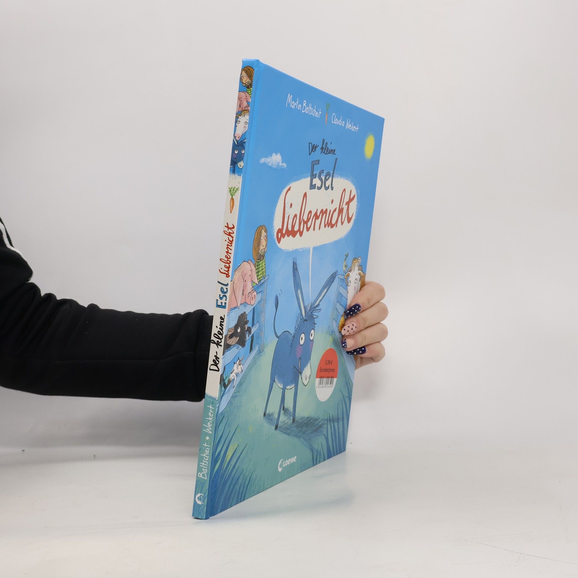 Martin Baltscheit Der kleine Esel Liebernicht