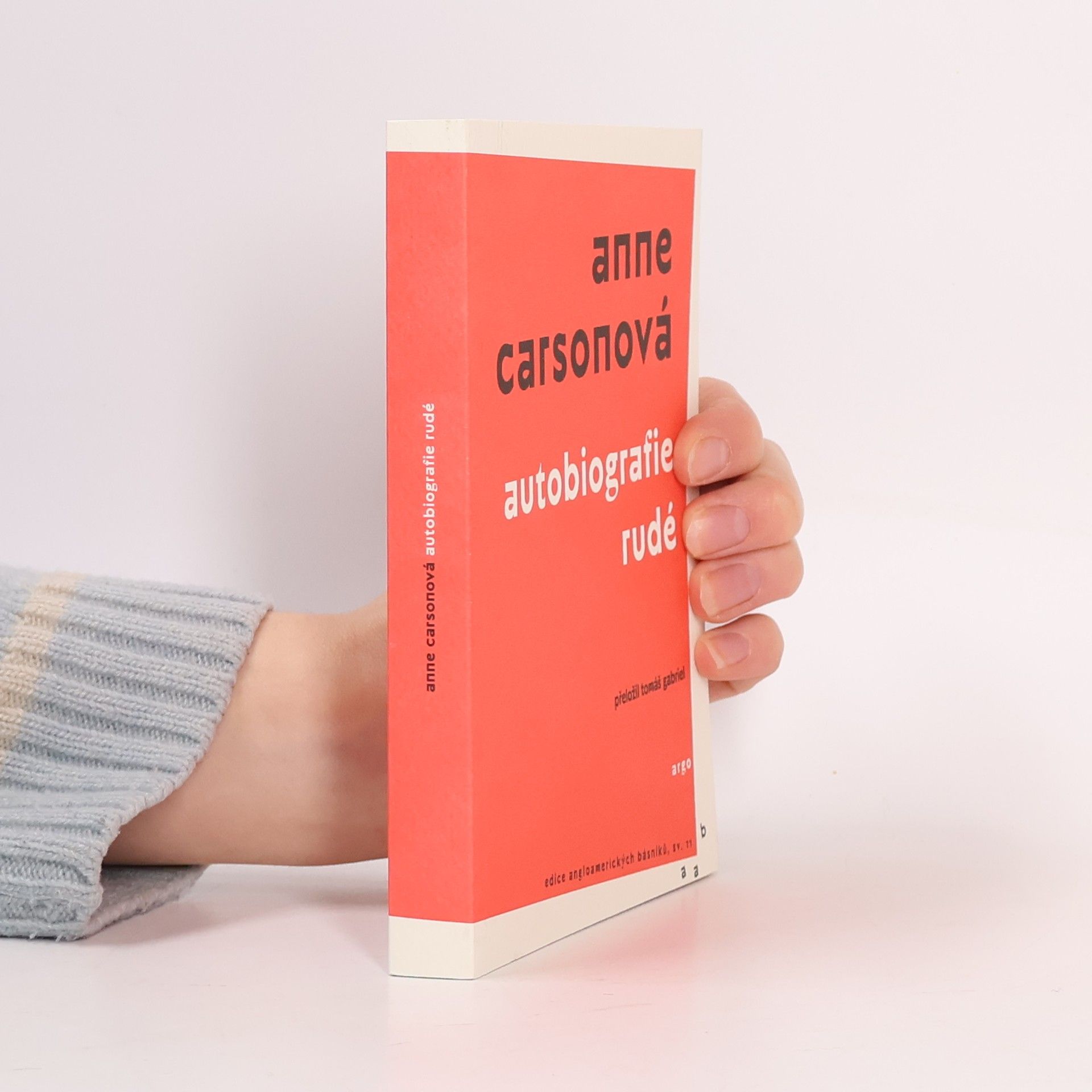 Anne Carson Autobiografie rudé : román ve verších