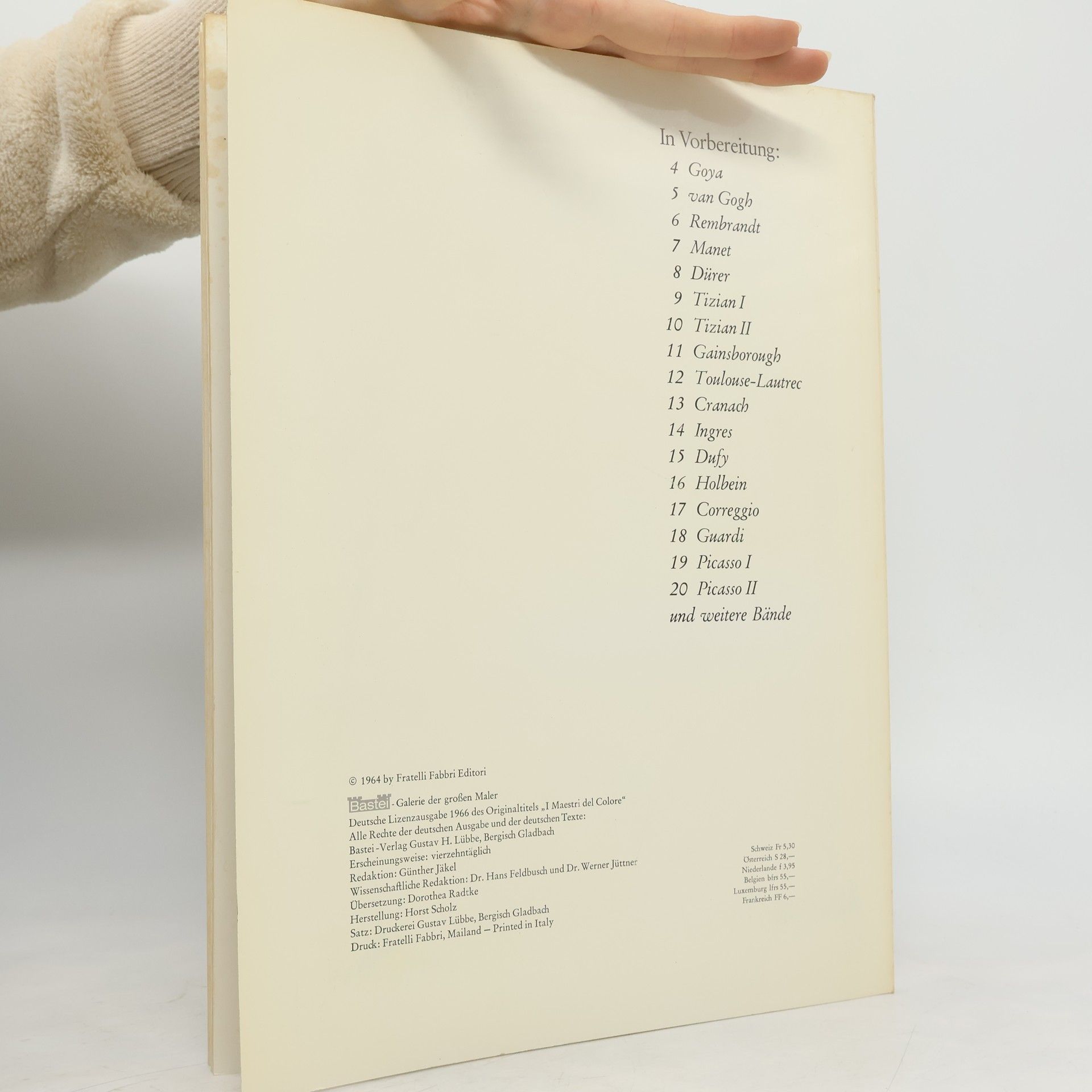 Autorenkollektiv Bastei Galerie der grossen Maler