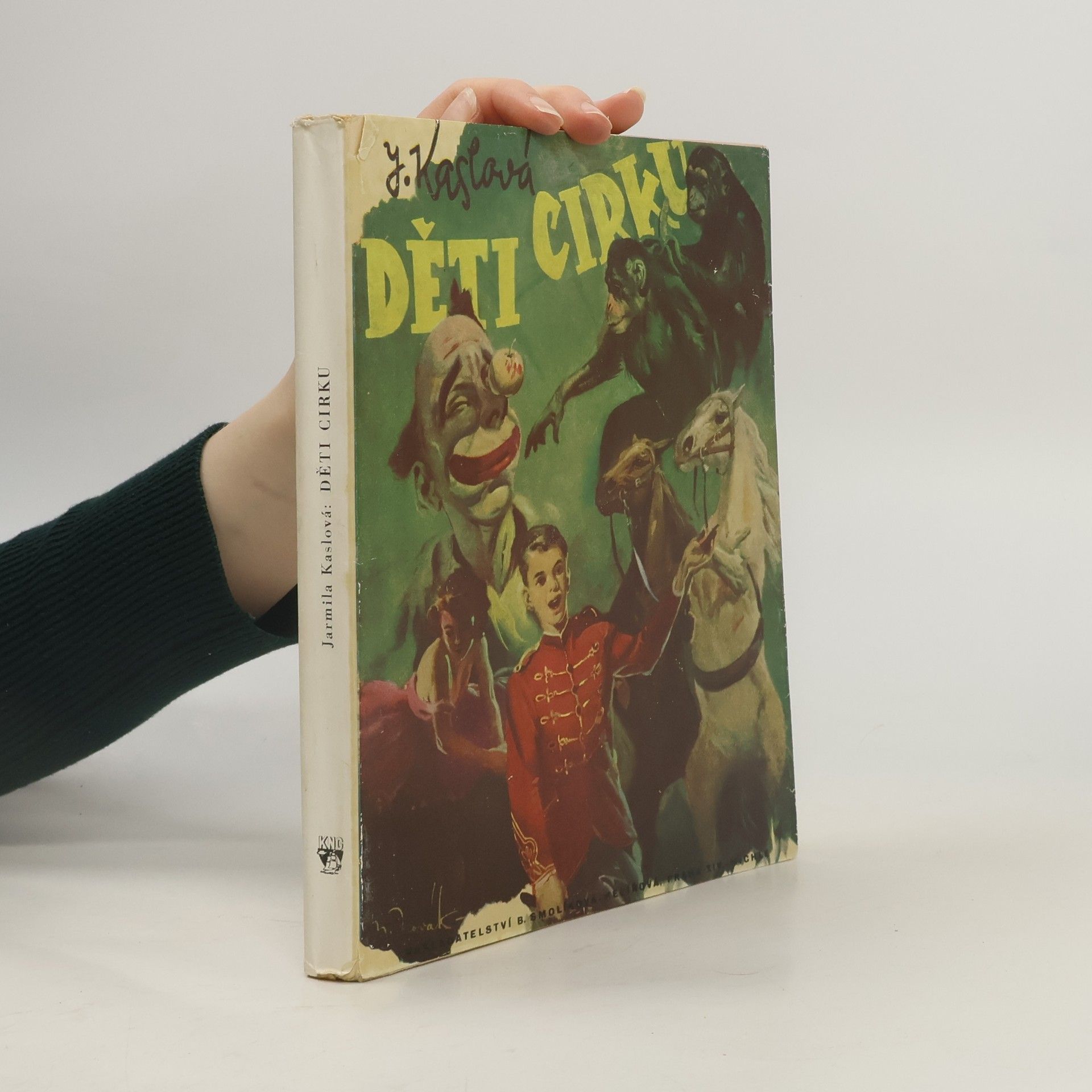 Jarmila Kaslová Děti cirku