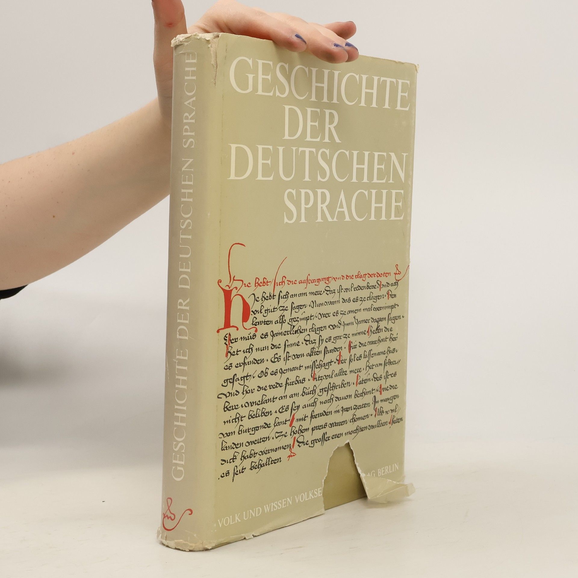 Collectif d'auteurs Geschichte der Deutschen Sprache