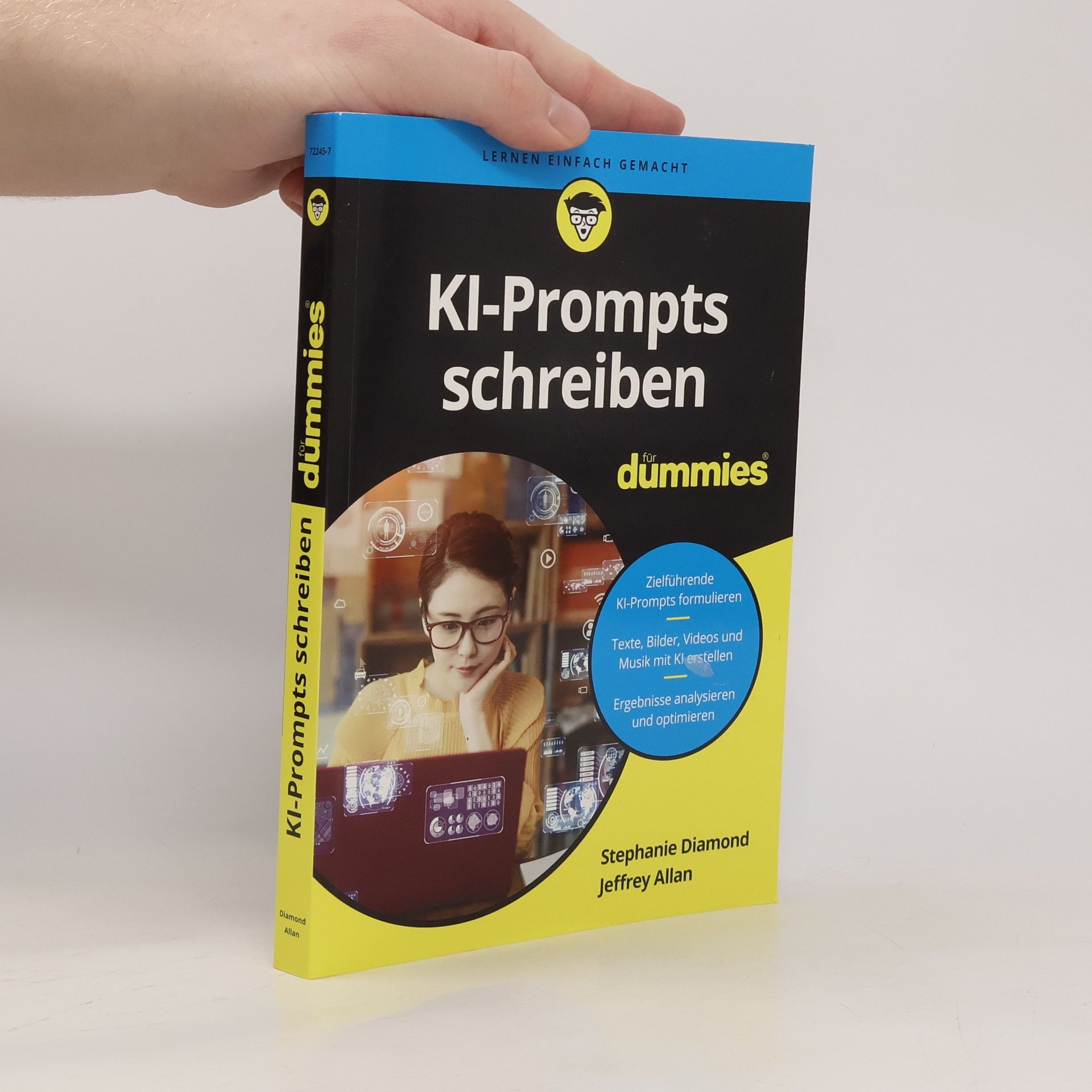 Stephanie Diamond KI-Prompts schreiben für Dummies