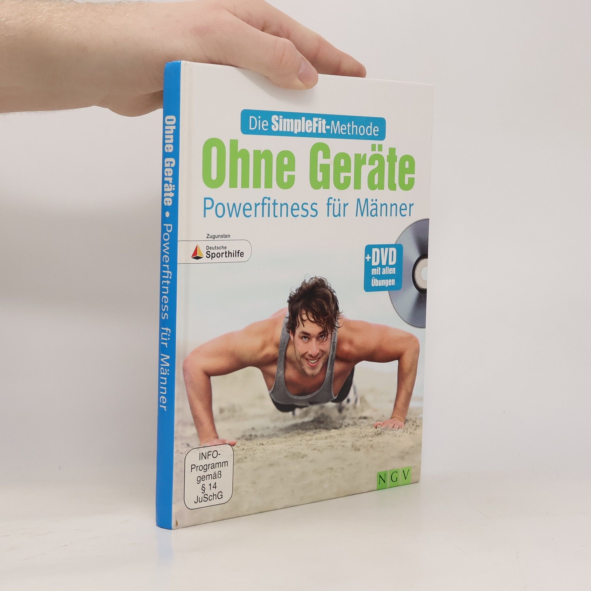 Susann Hempel Bez přístrojů : posilovací cviky pro muže : metoda simple fit