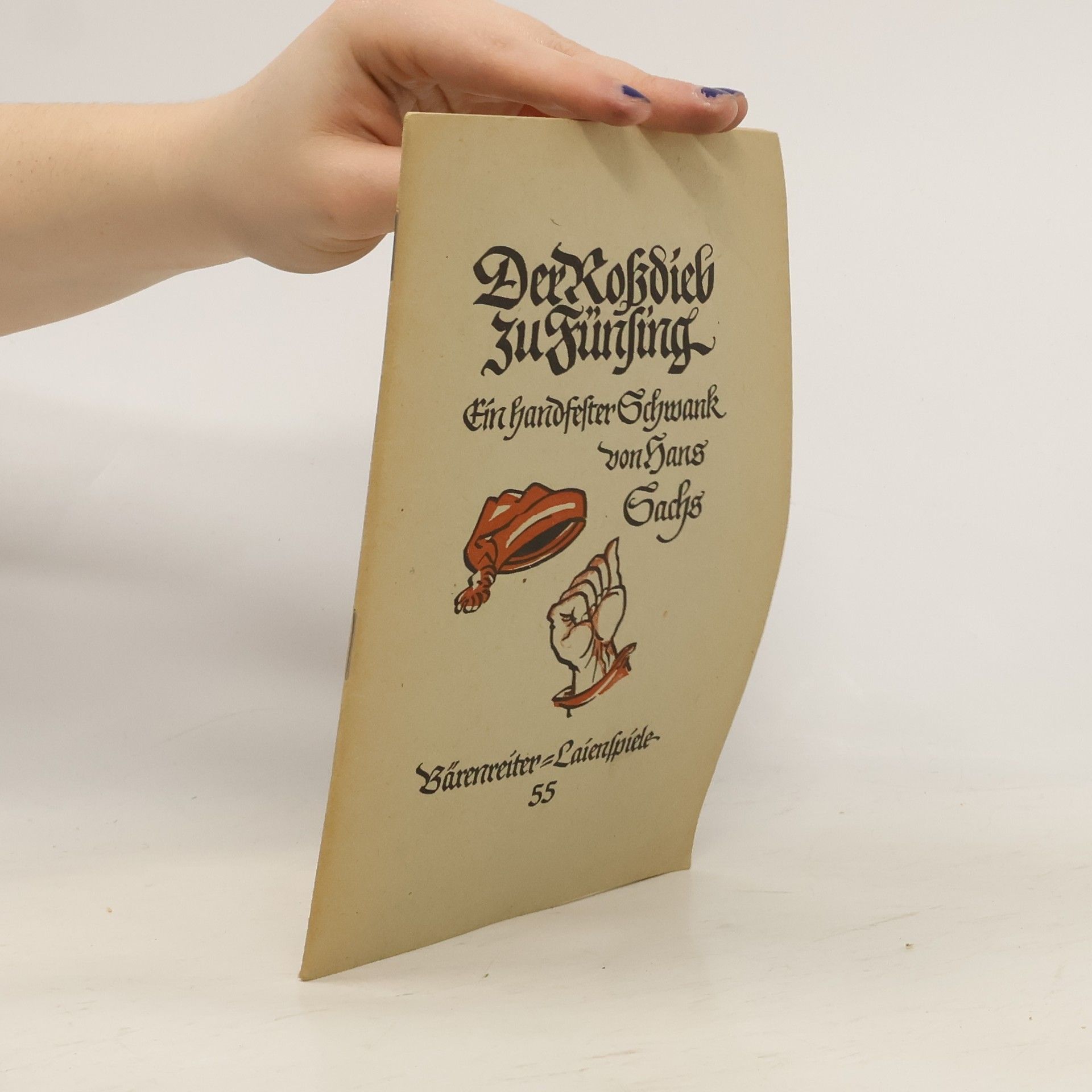 Hans Sachs Der Roßdieb zu Fünsing