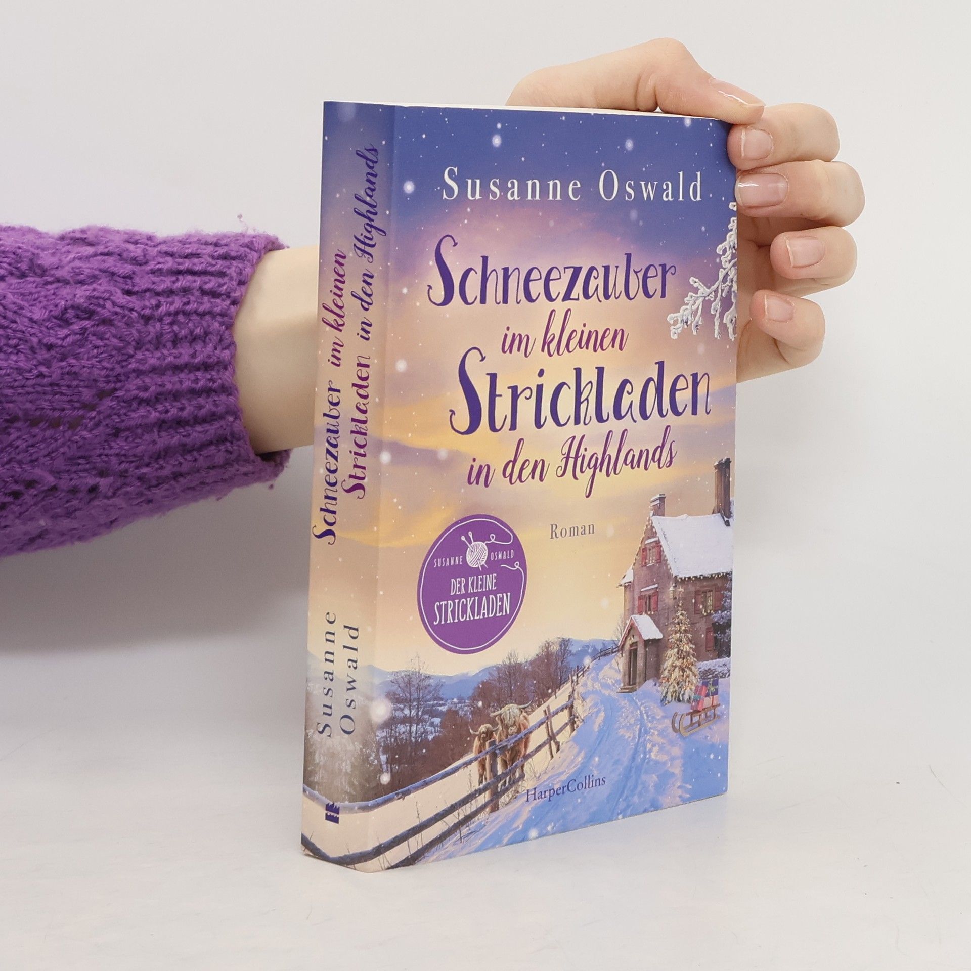 Susanne Oswald Schneezauber im kleinen Strickladen in den Highlands