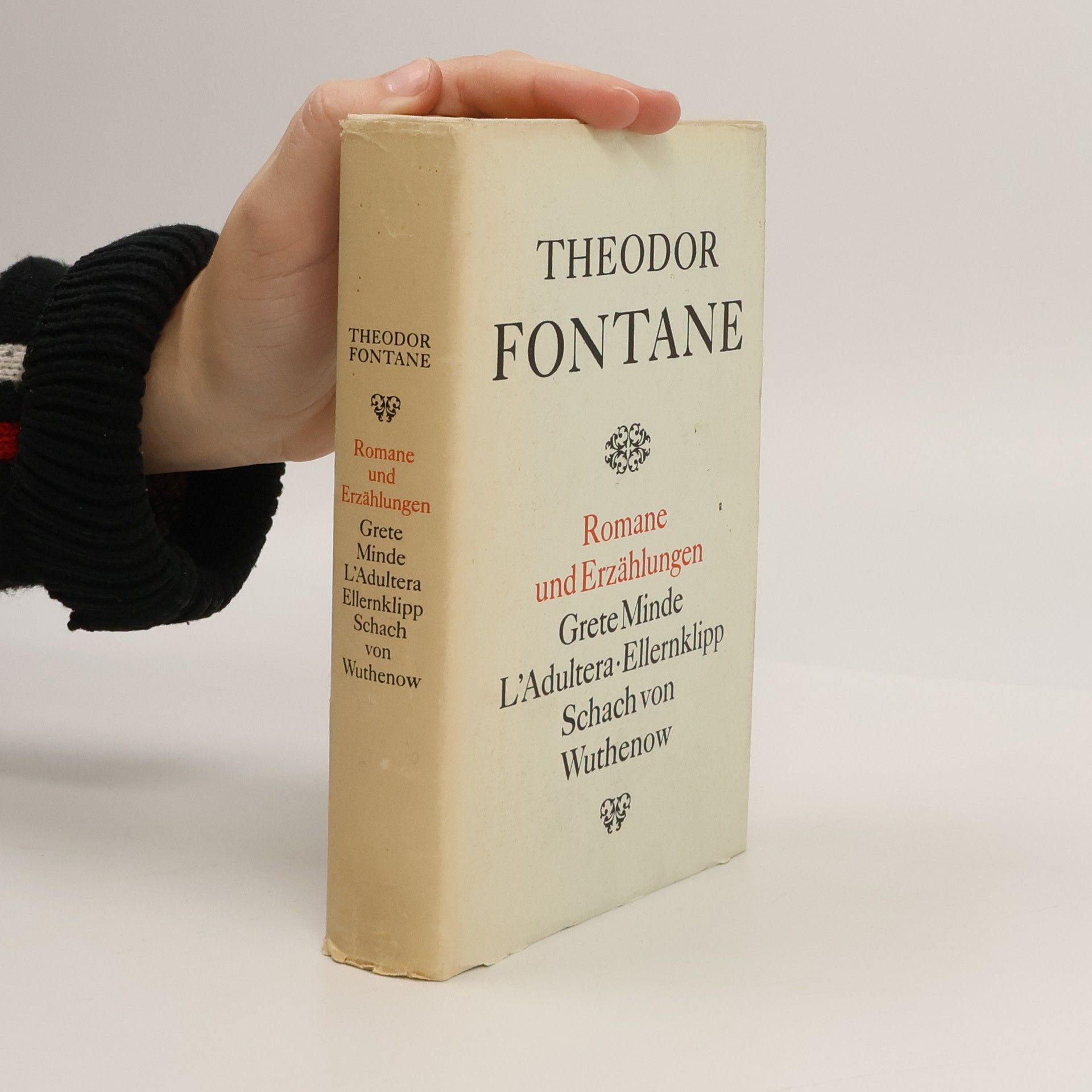 Theodor Fontane Romane und Erzählungen Grete Minde L'Adultera Ellernklipp Schach von Wuthenow