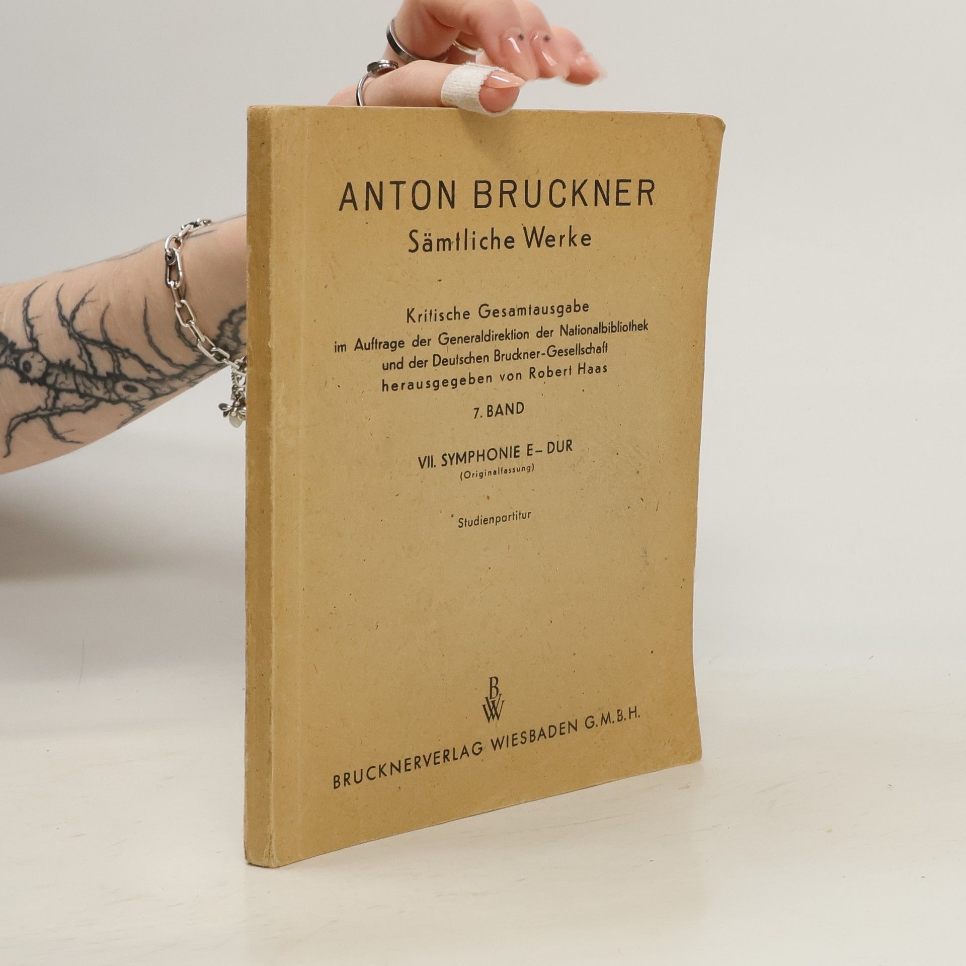 Anton Bruckner Sämtliche Werke. Band 7