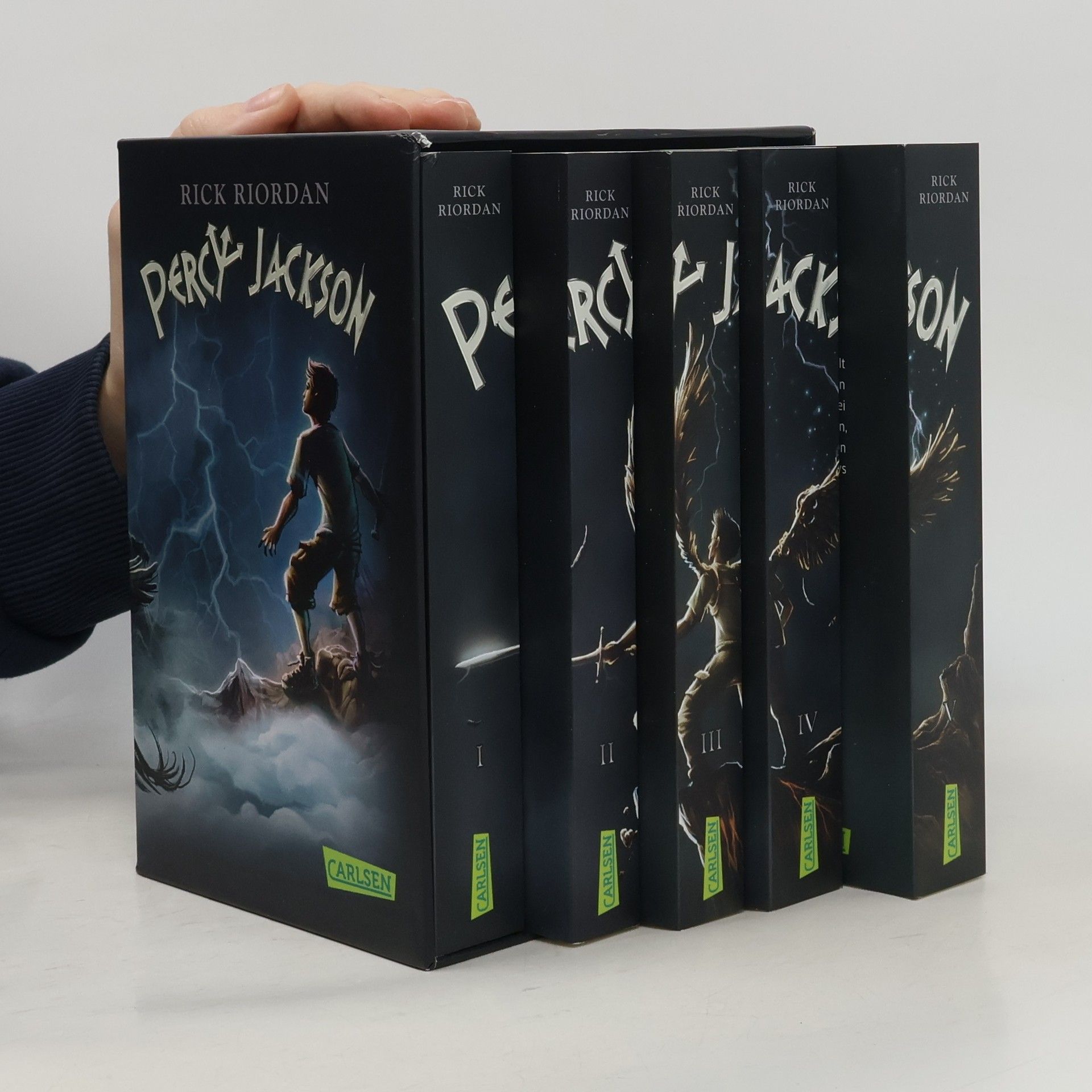 Rick Riordan Percy Jackson 1-5