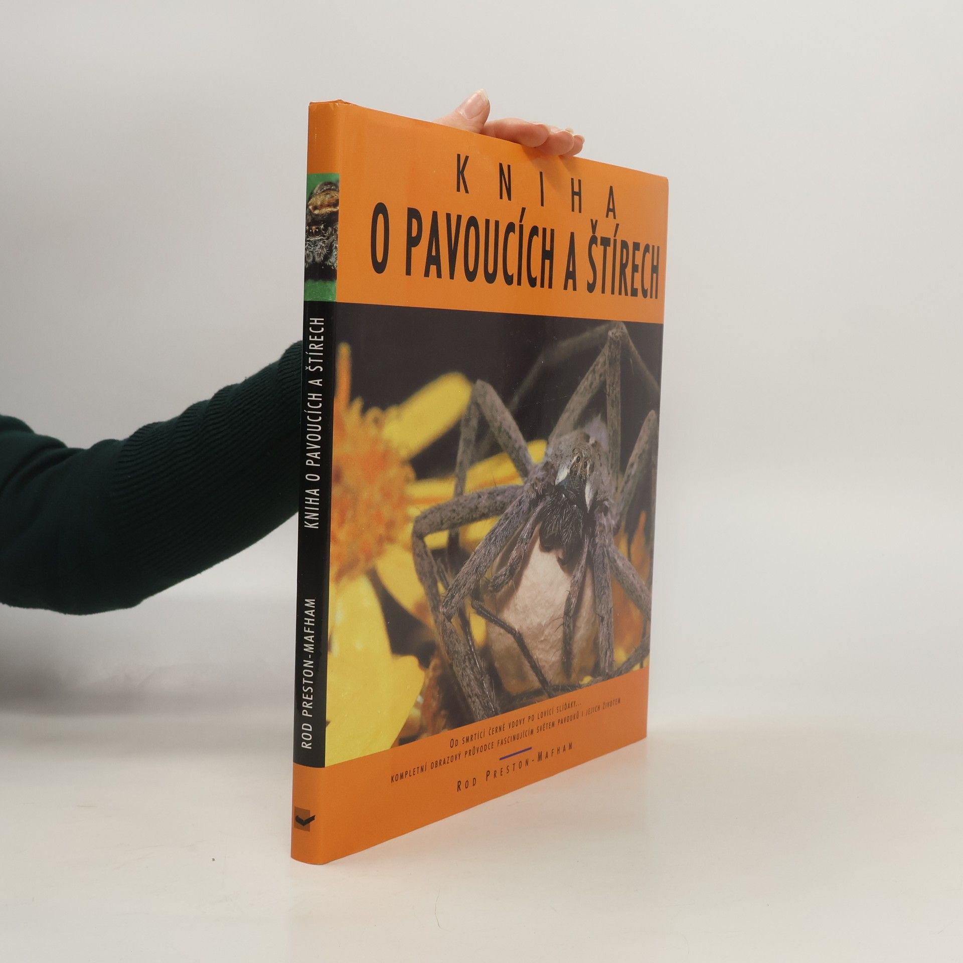 Rod Preston Mafham Kniha o pavoucích a štírech