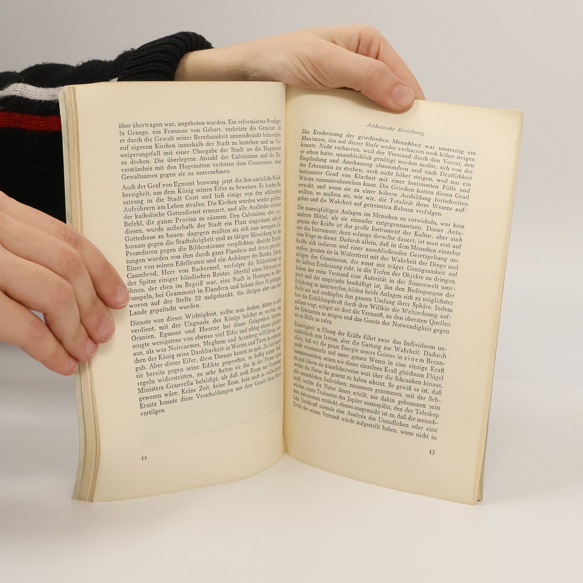 Friedrich Schiller Der Mensch das Wesen welches will