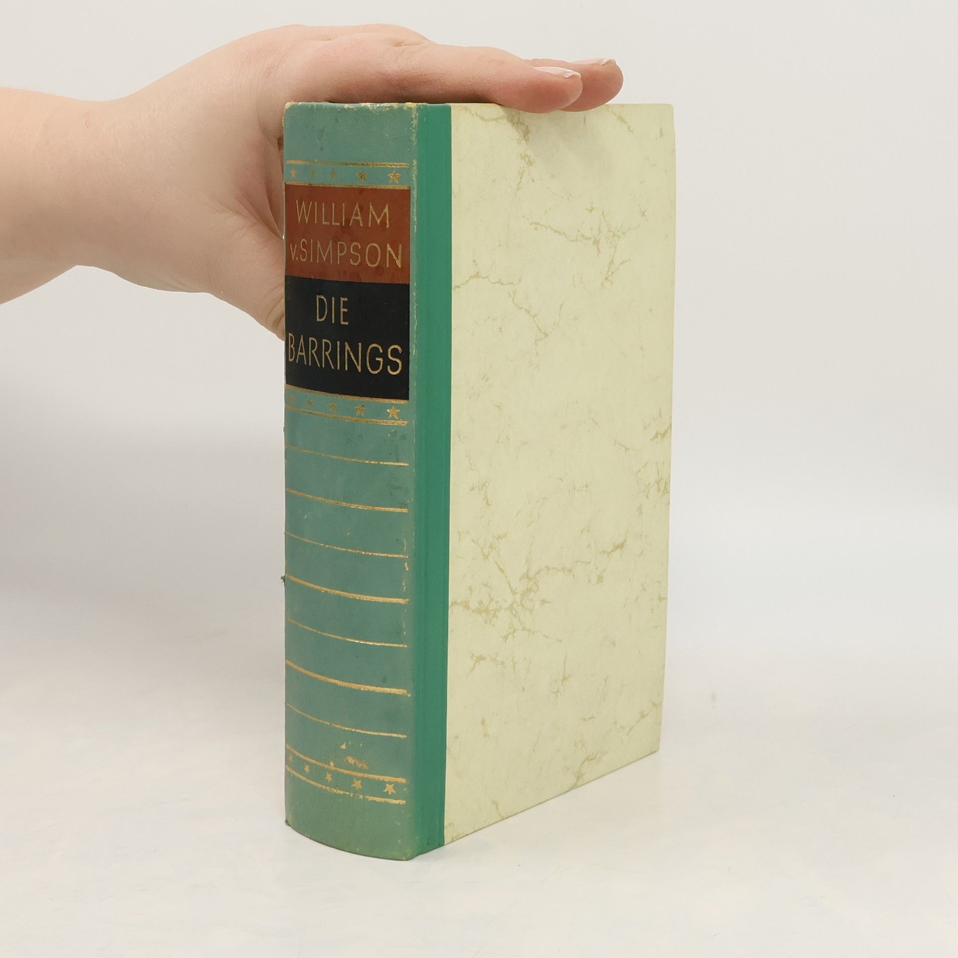 William von Simpson Die Barrings 1. Die Hand am Pflug