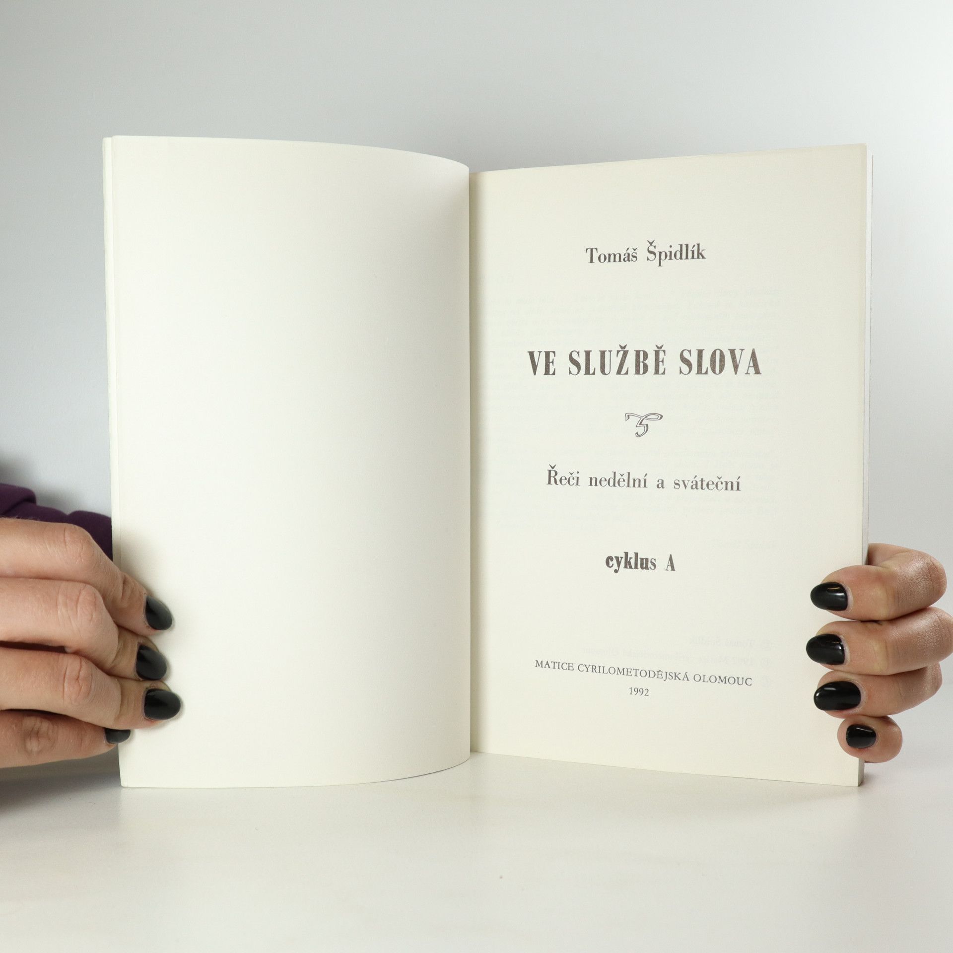 Tomáš Špidlík Ve službě slova