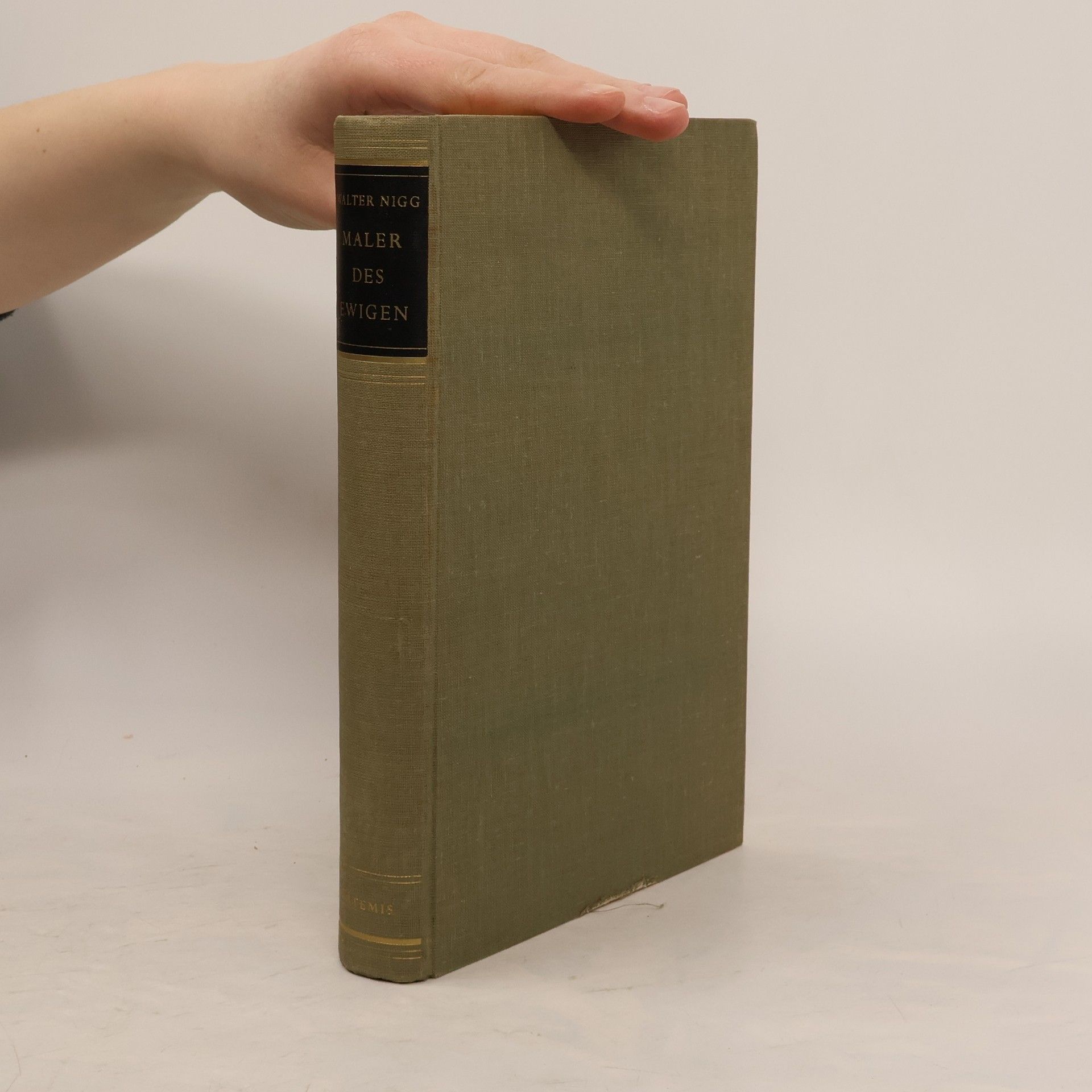 Walter Nigg Maler des Ewigen