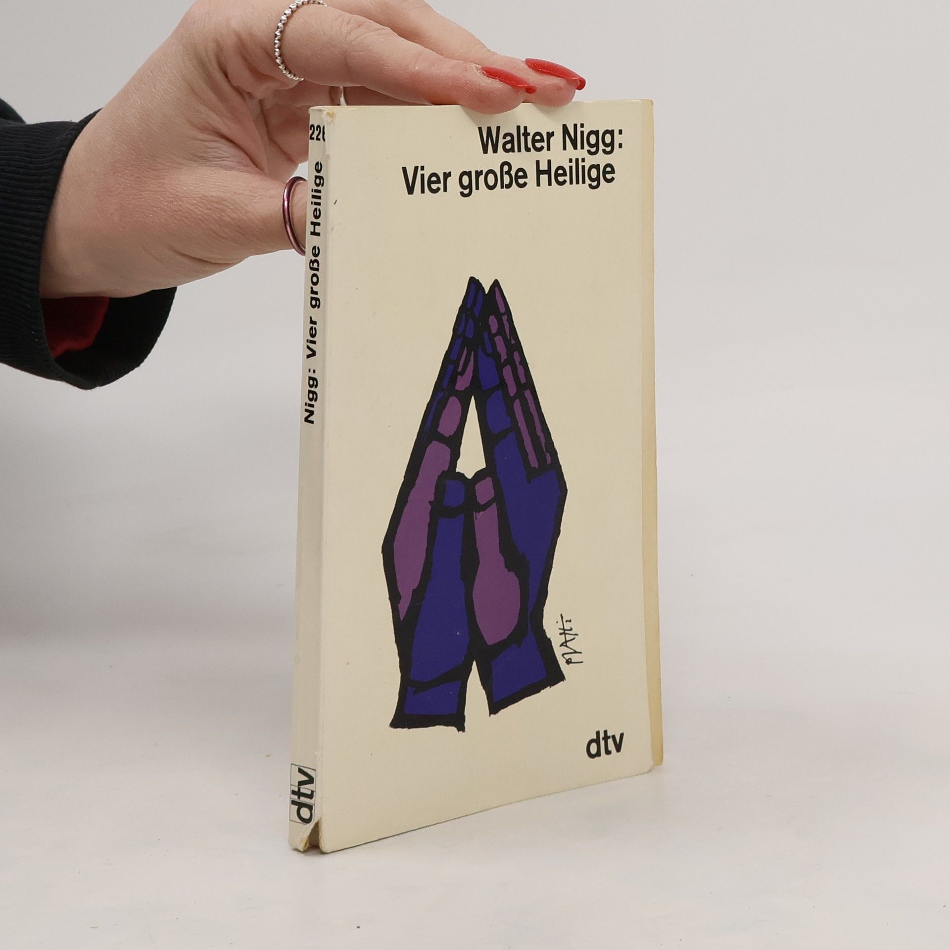 Walter Nigg Vier grosse Heilige