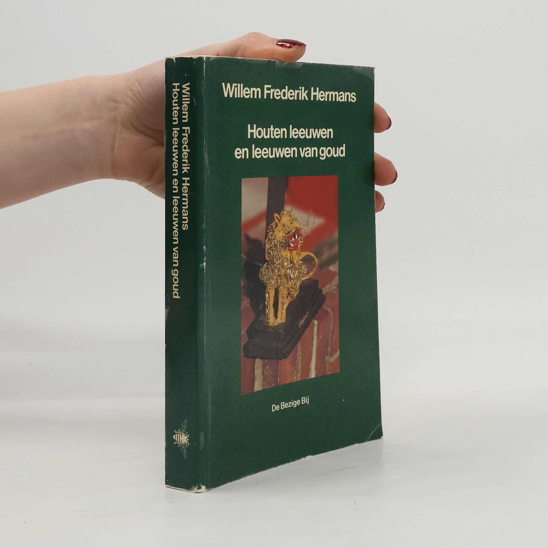 Willem Frederik Hermans Houten leeuwen en leeuwen van goud