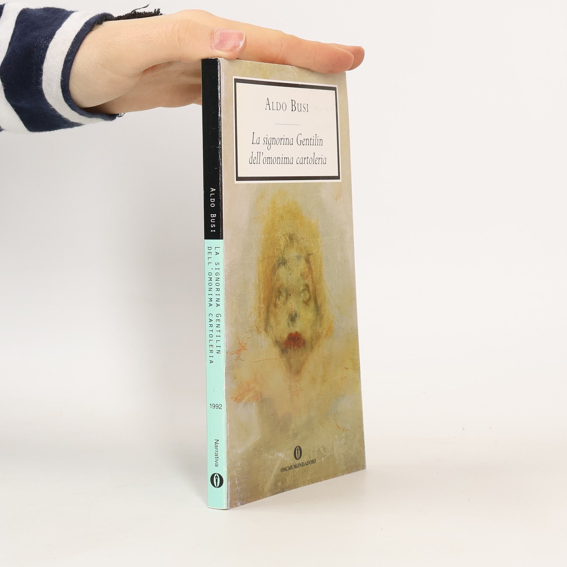 La signorina Gentilin dell'omonima cartoleria