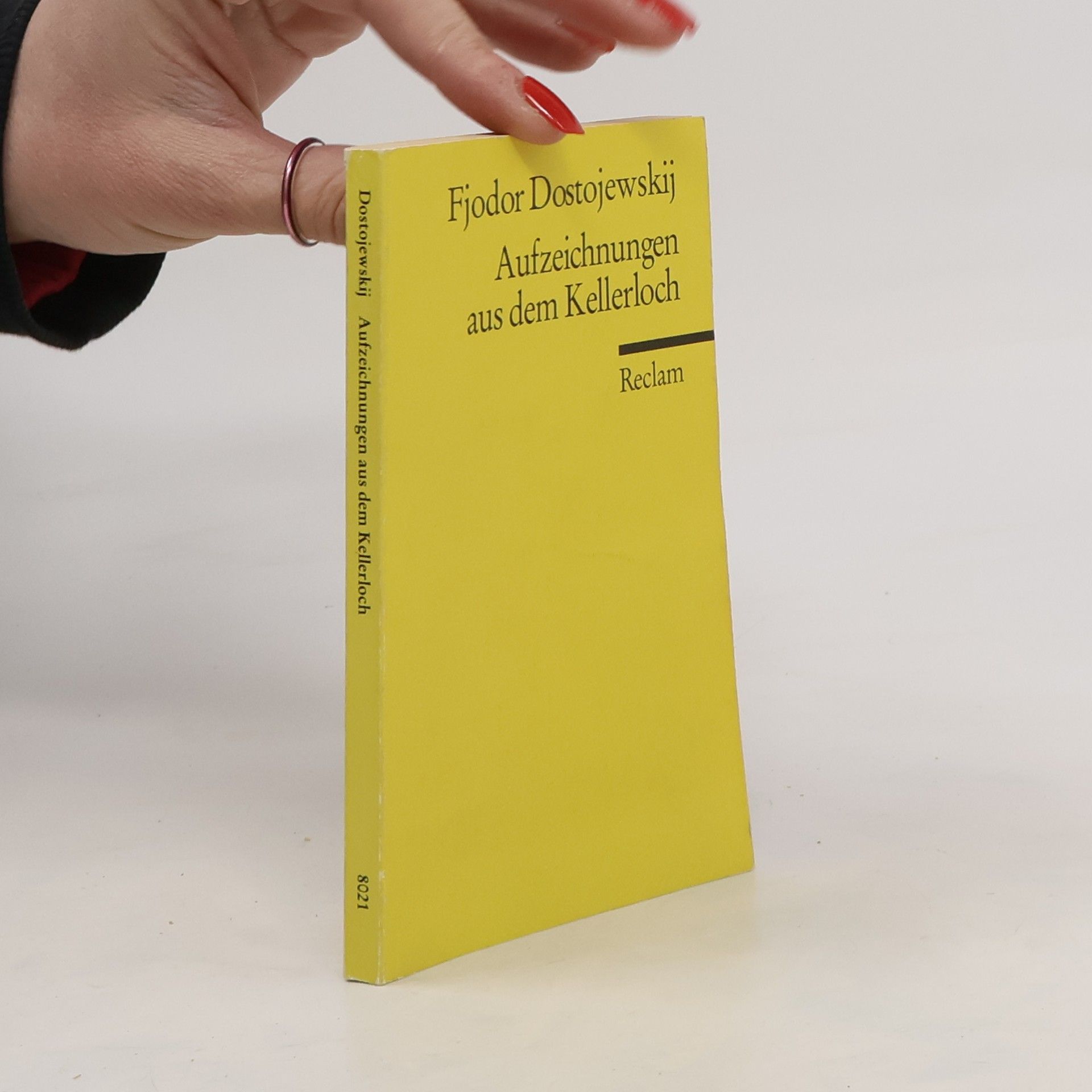 Fjodor Michajlovič Dostojevskij Aufzeichnungen aus dem Kellerloch