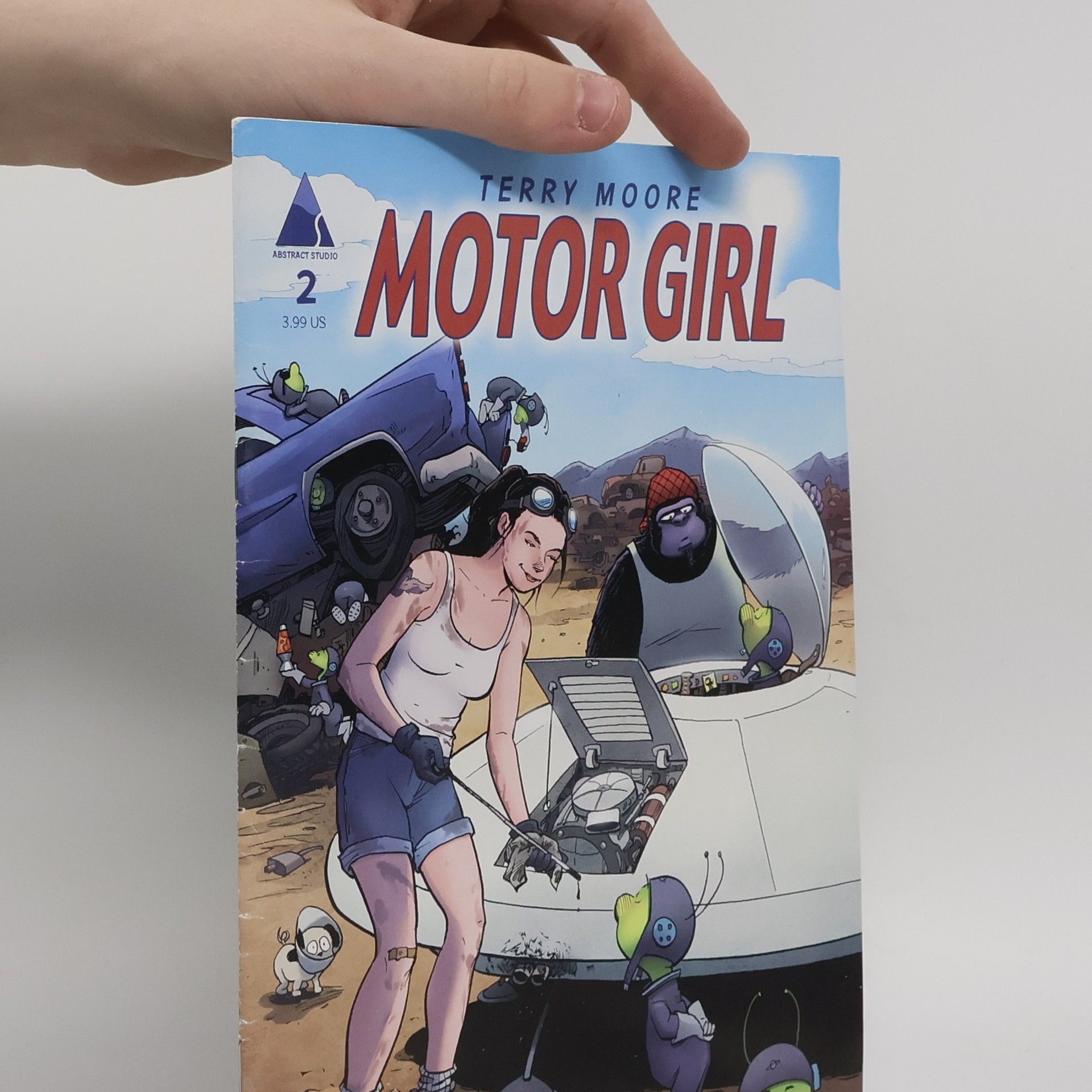 Terry Moore Moto girl 2