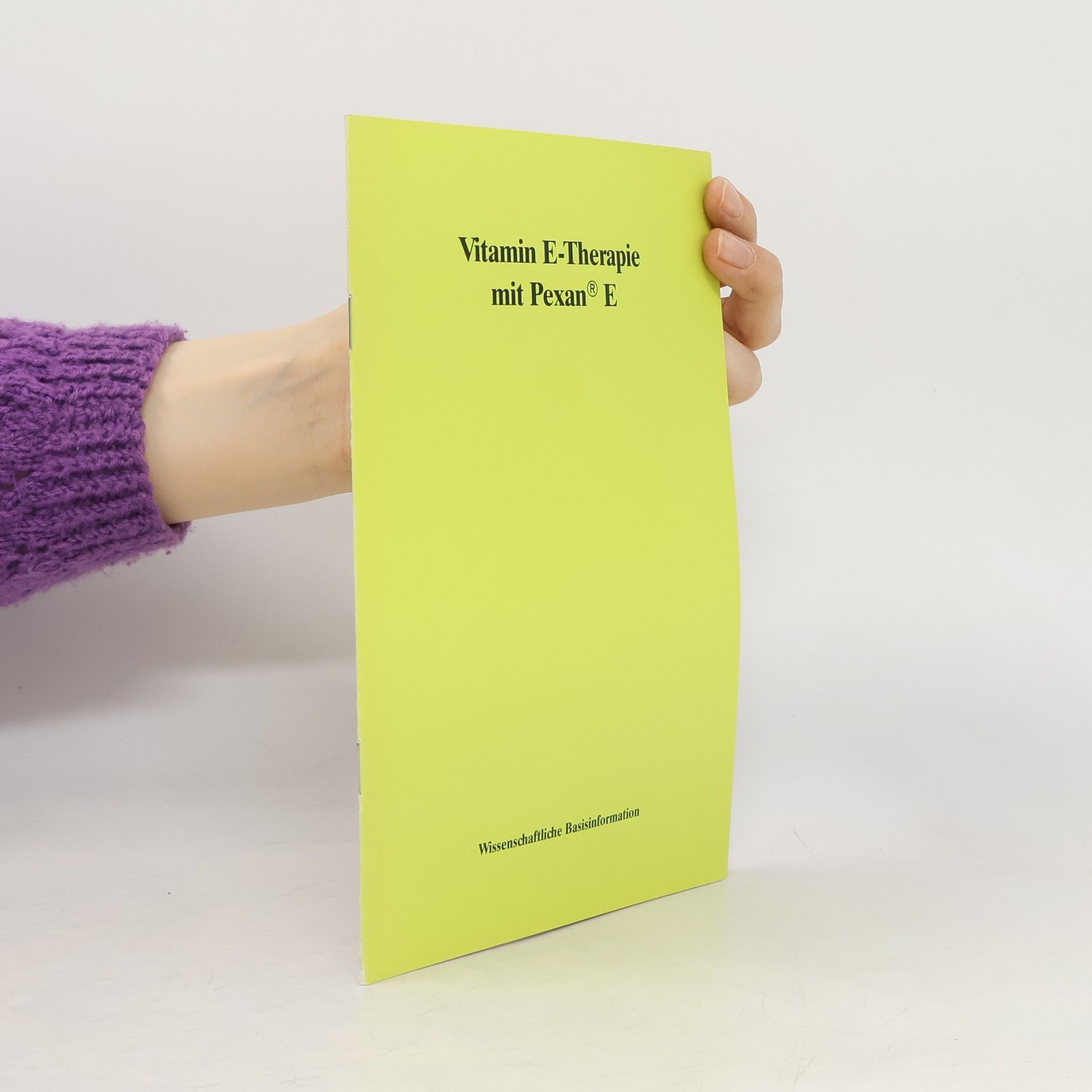 Kolektiv autorů Vitamin E-Therapie mit Pexan E