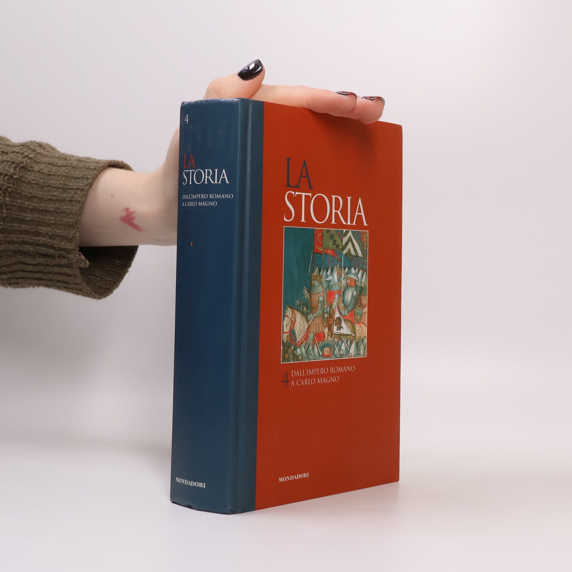 Autores varios La Storia 4. Dall'impero romano a Carlo Magno