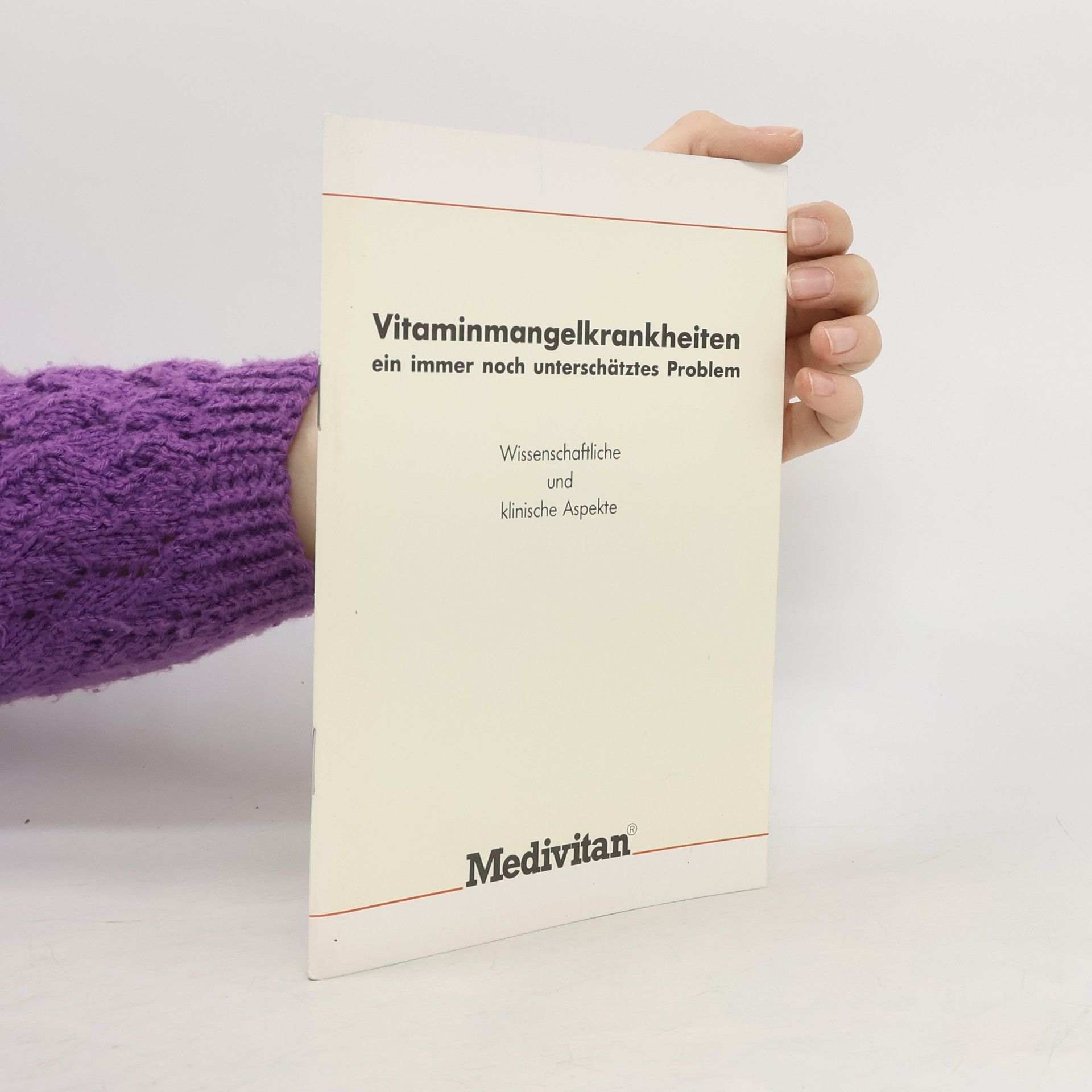 Autorenkollektiv Vitaminmangelkrankheiten ein immer noch unterschätztes Problem