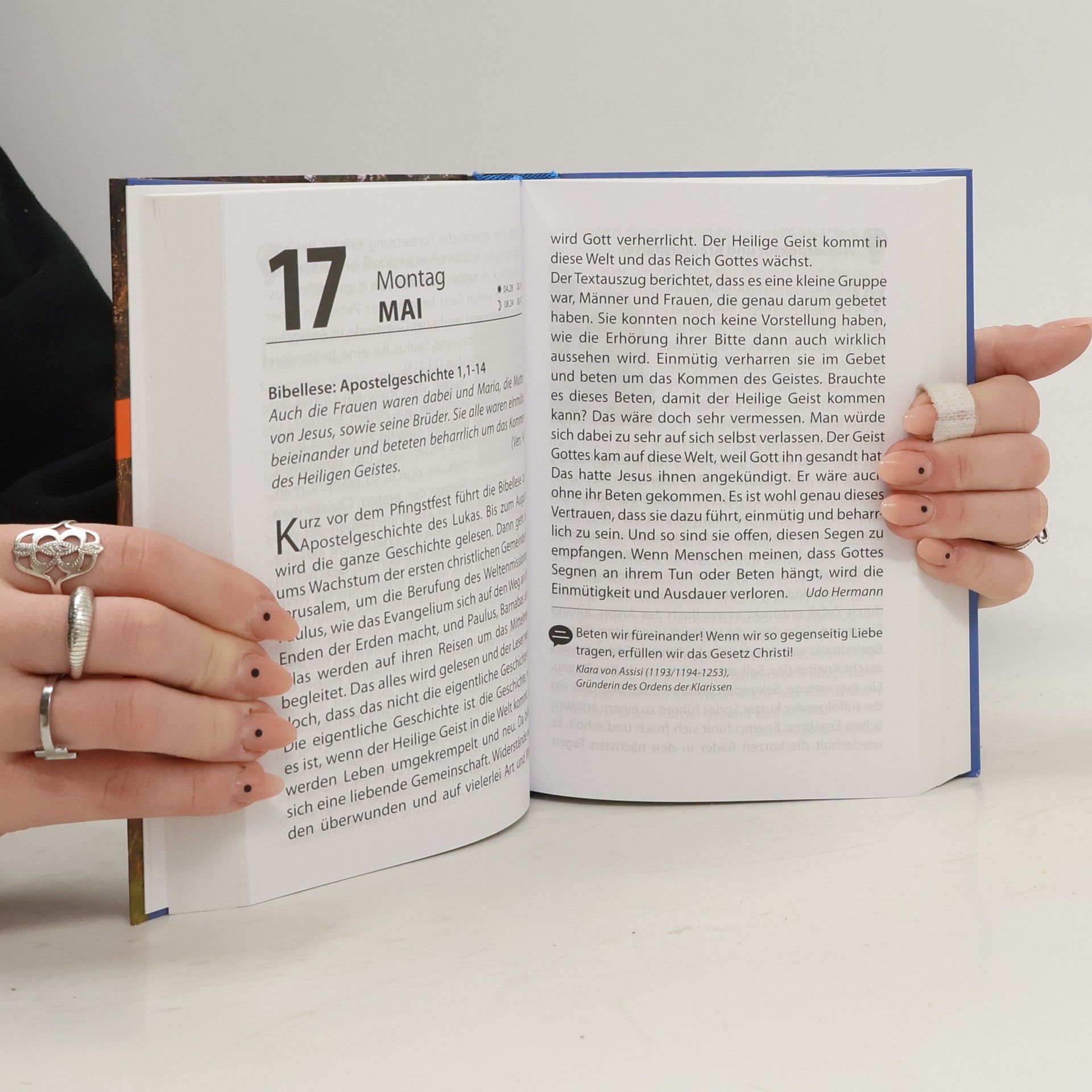 Wort für heute 2021 - Großdruck-Buchkalender
