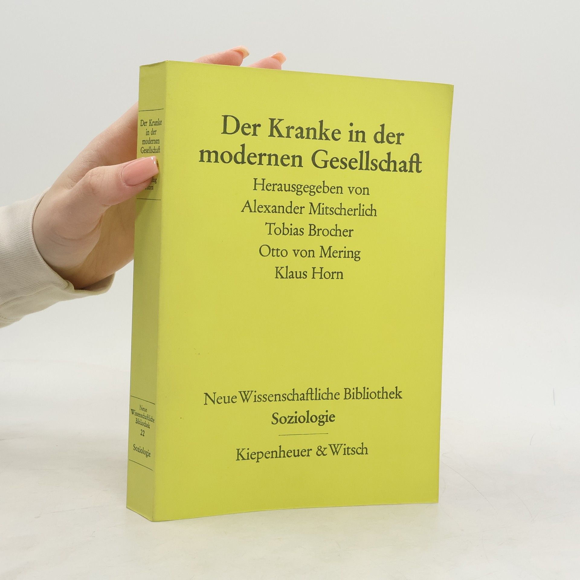 Auteurscollectief Der Kranke in der modernen Gesellschaft