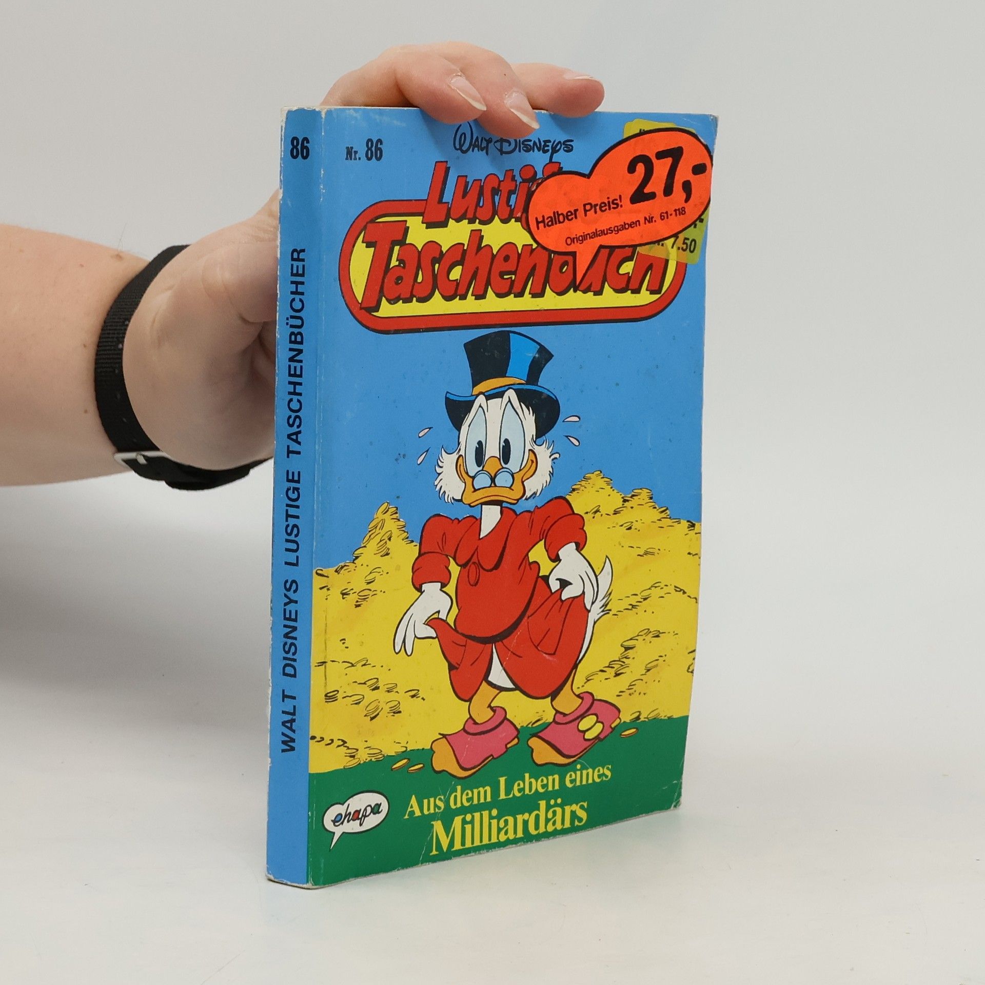Walt Disney Lustiges Taschenbuch 86. Aus dem Leben eines Milliardärs