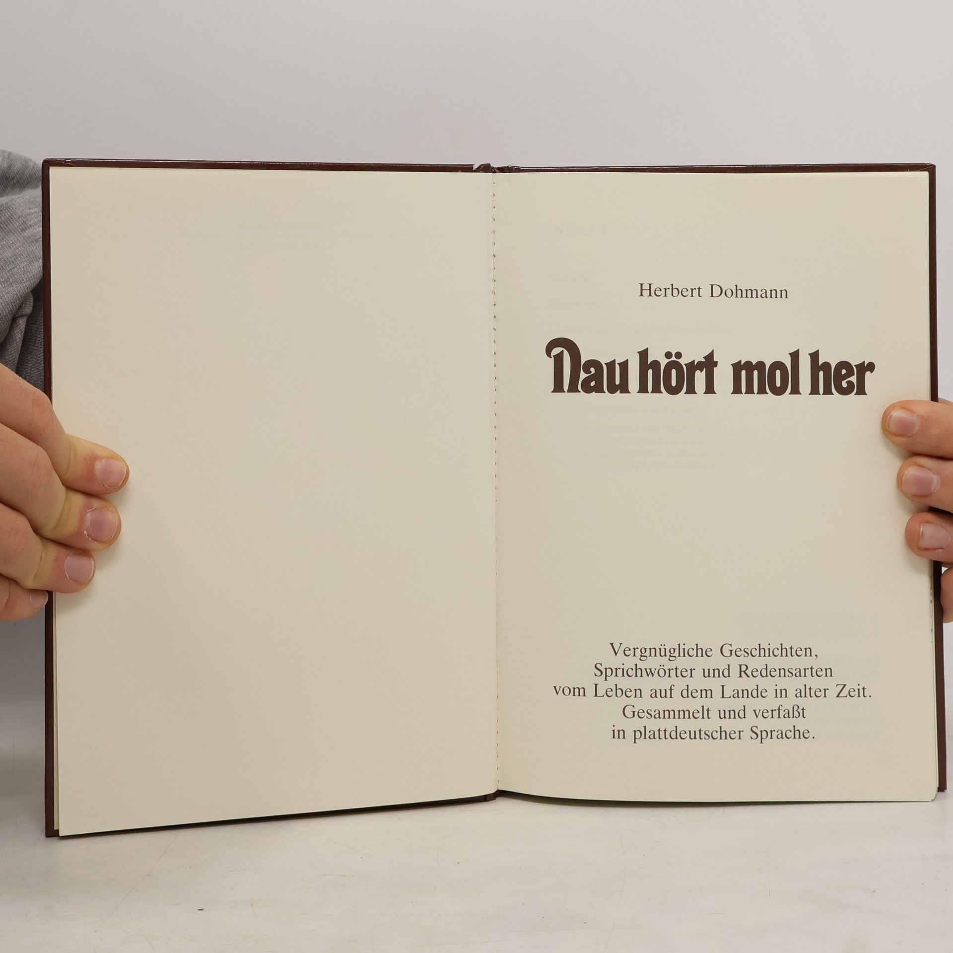 Herbert Dohmann Nau hört mol her