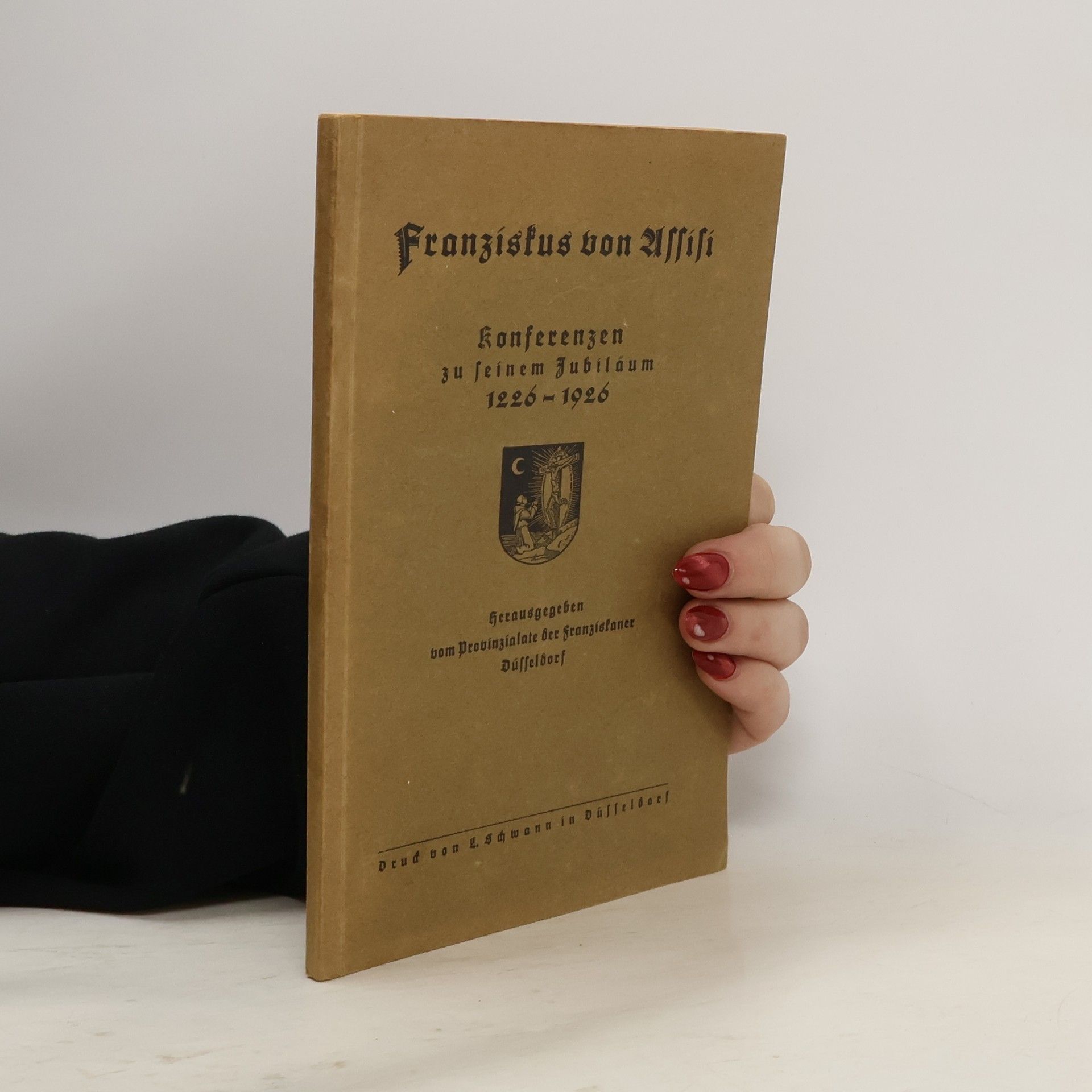 AA.VV. Franzistus von Ussisi. konferenen zu seinem Jubilaum 1226-1926