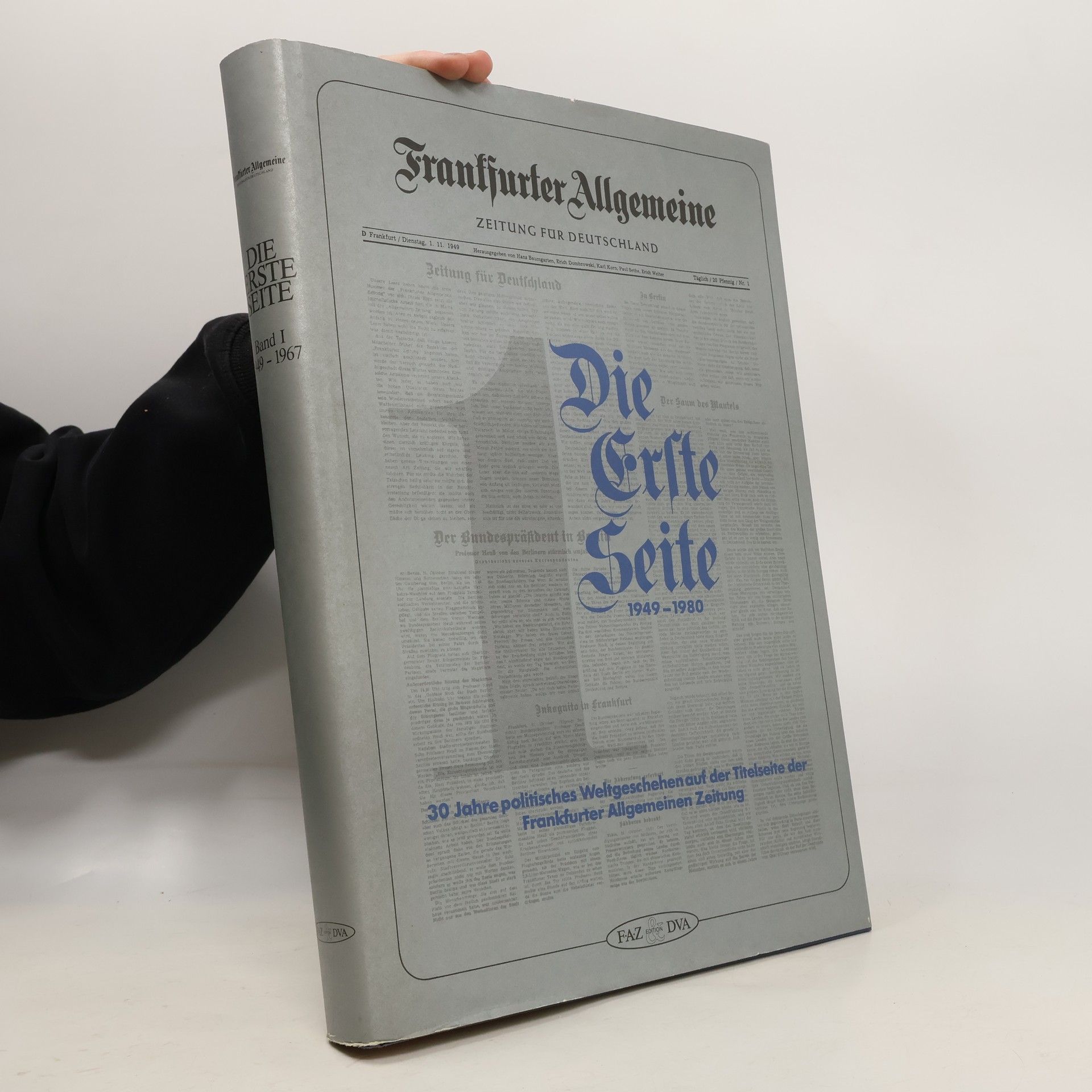 Autores varios Die erste Seite 1, 1949-1980