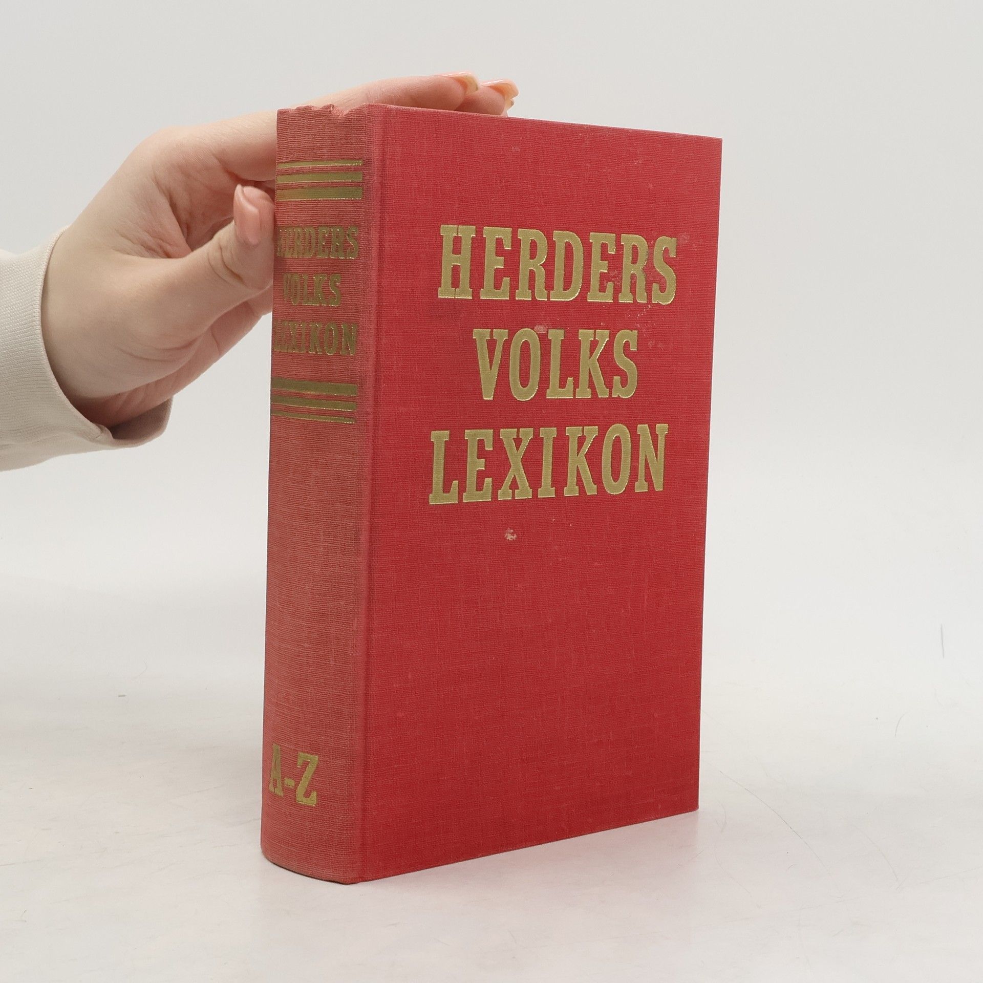 Collectif d'auteurs Herders Volks Lexikon A-Z