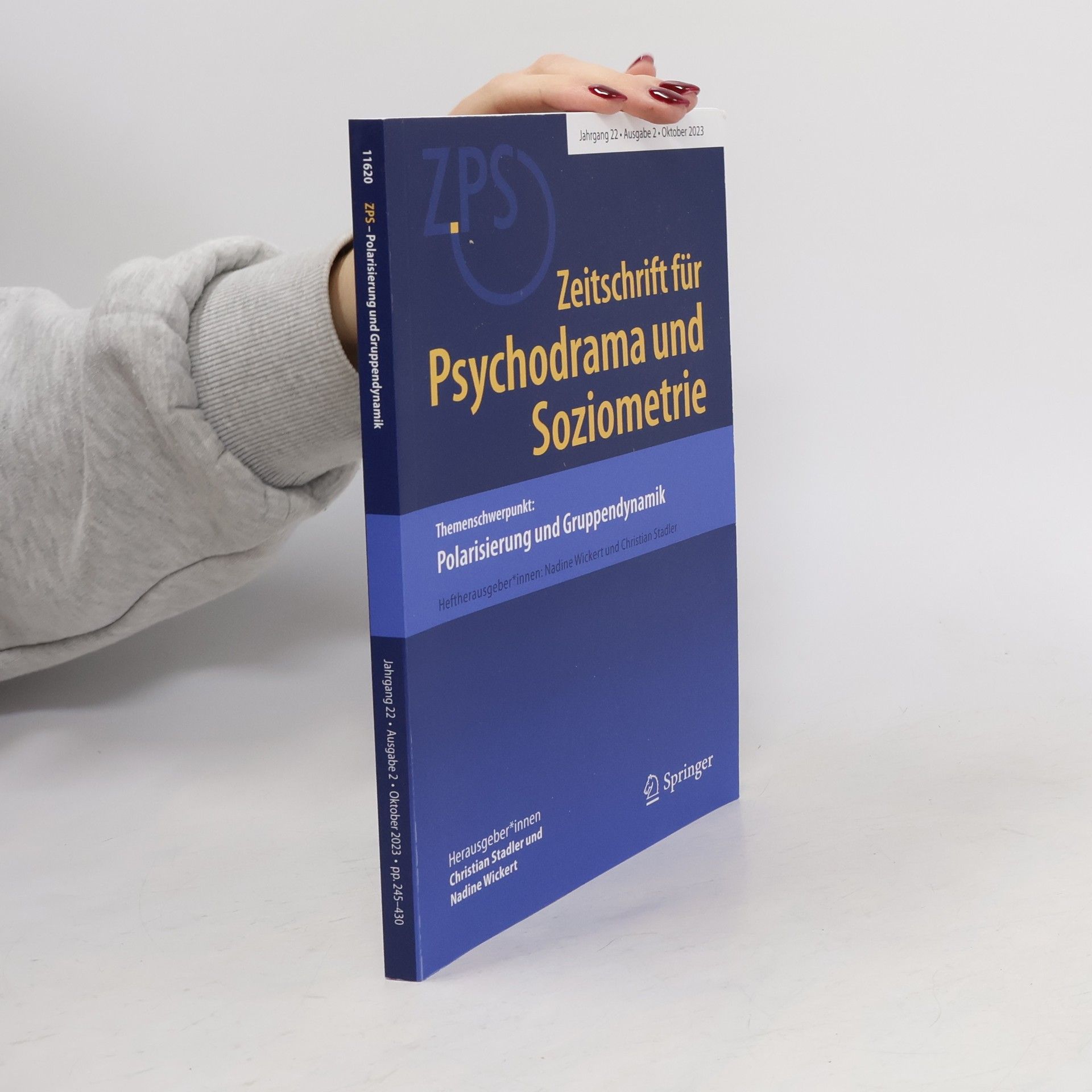 Zeitschrift für Psychodrama und Soziometrie 2/2023: Polarisierung und Gruppendynamik