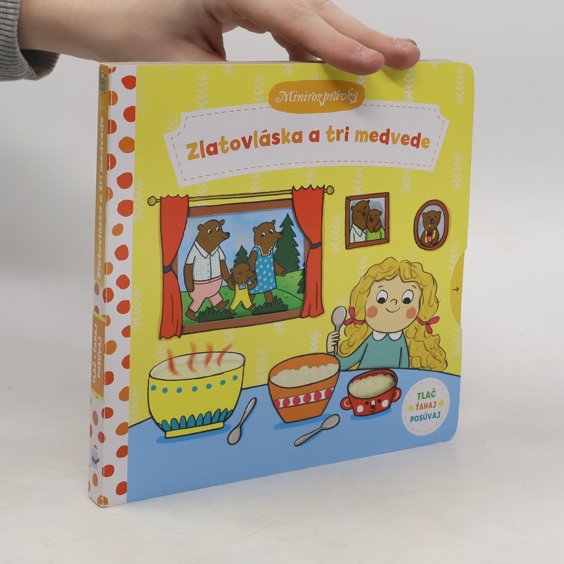 Autorenkollektiv Zlatovláska a tri medvede- minirozprávky