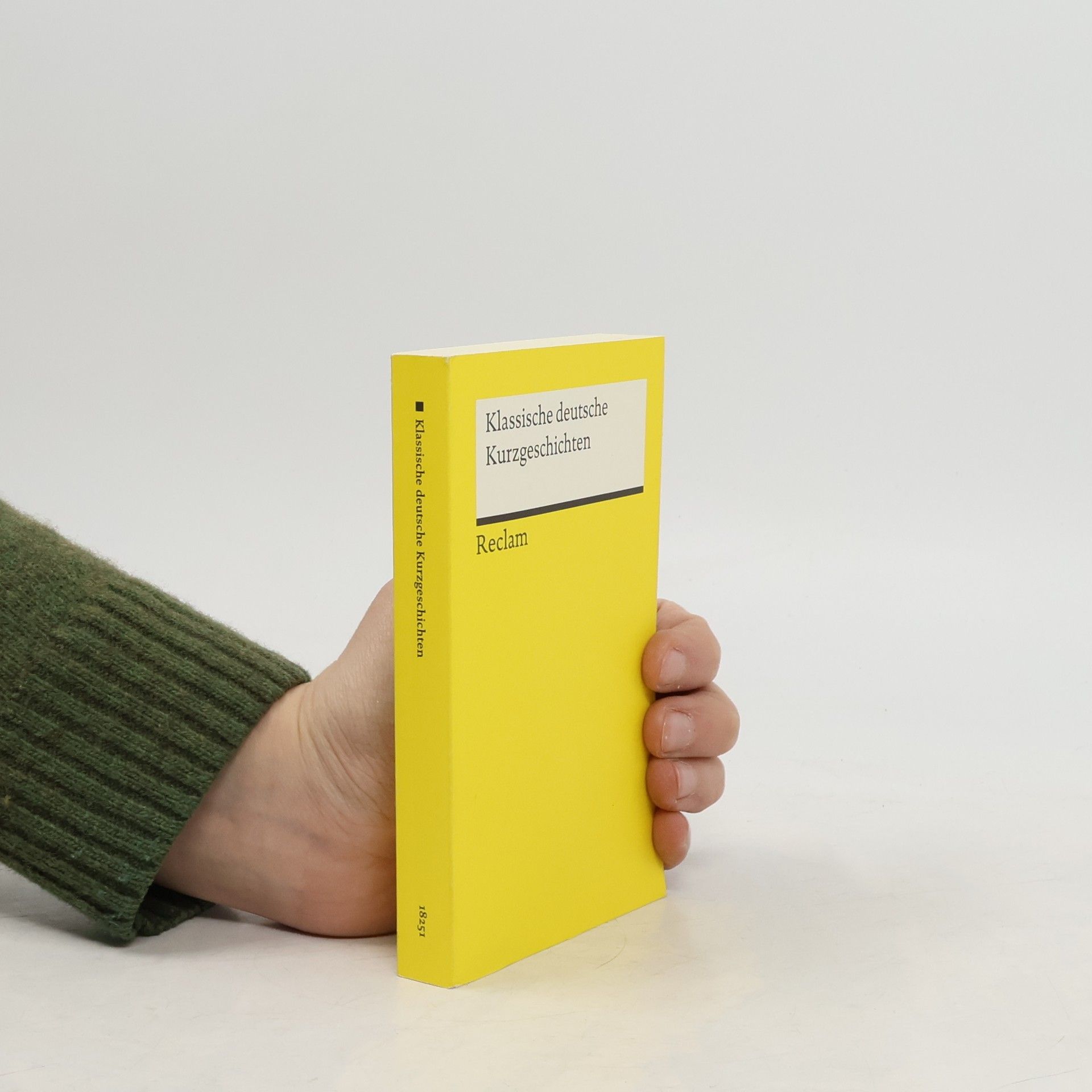 Werner Bellmann Klassische deutsche Kurzgeschichten