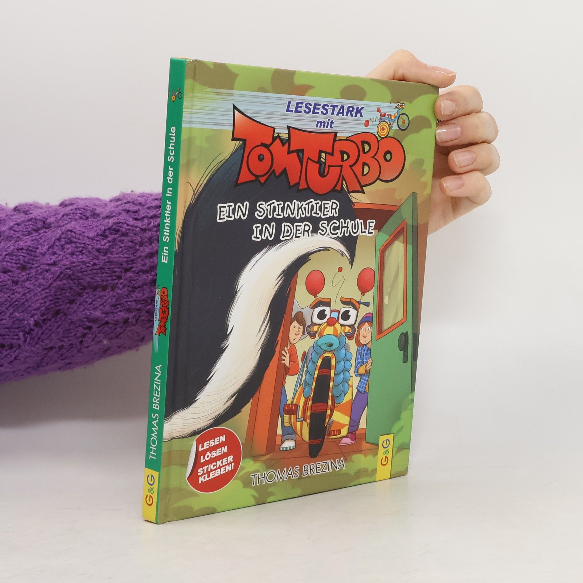 Thomas Brezina Tom Turbo - Lesestark - Ein Stinktier in der Schule
