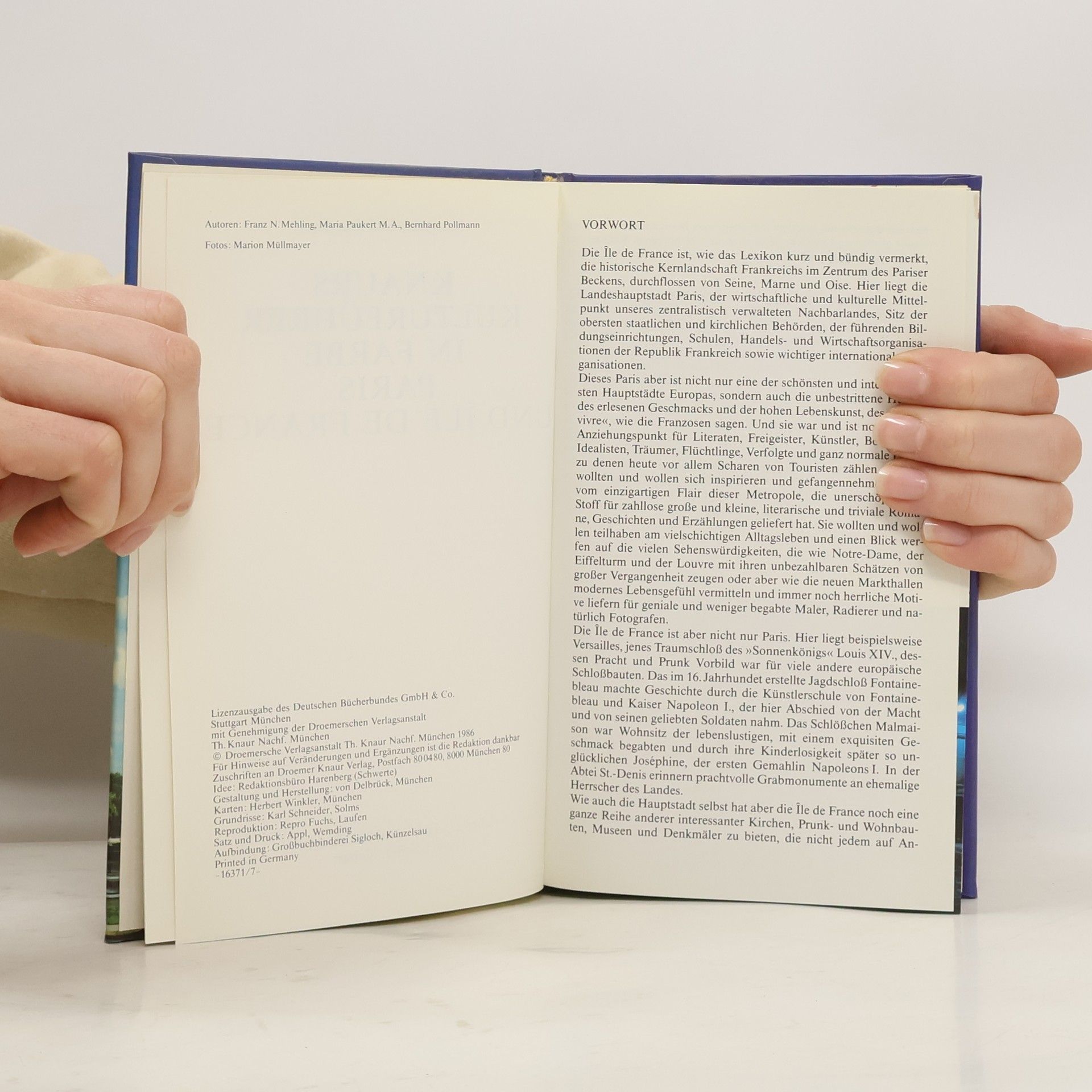 Autorenkollektiv Knaurs Kulturführer in Farbe: Paris und Île de France