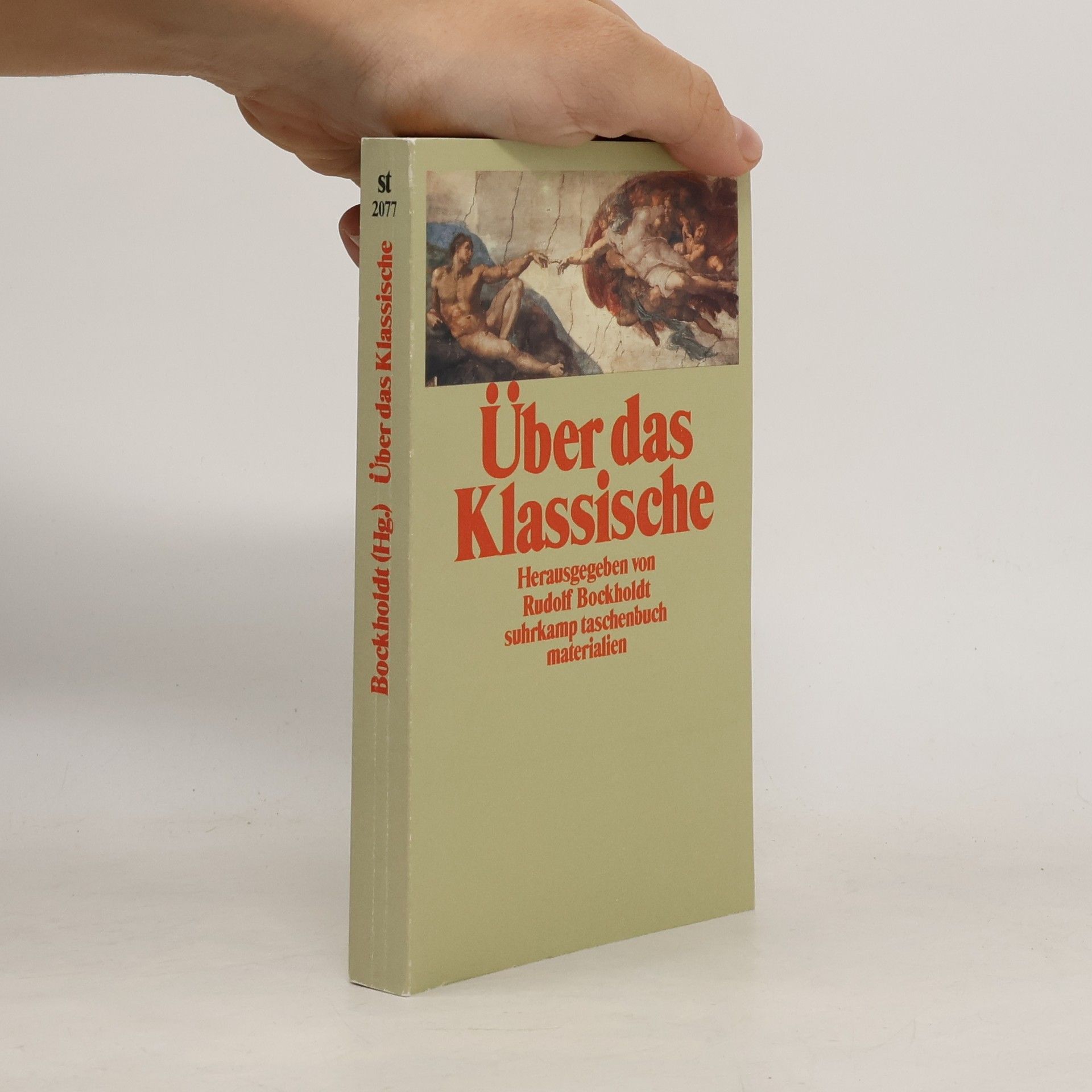 Rudolf Bockholdt Über das Klassische