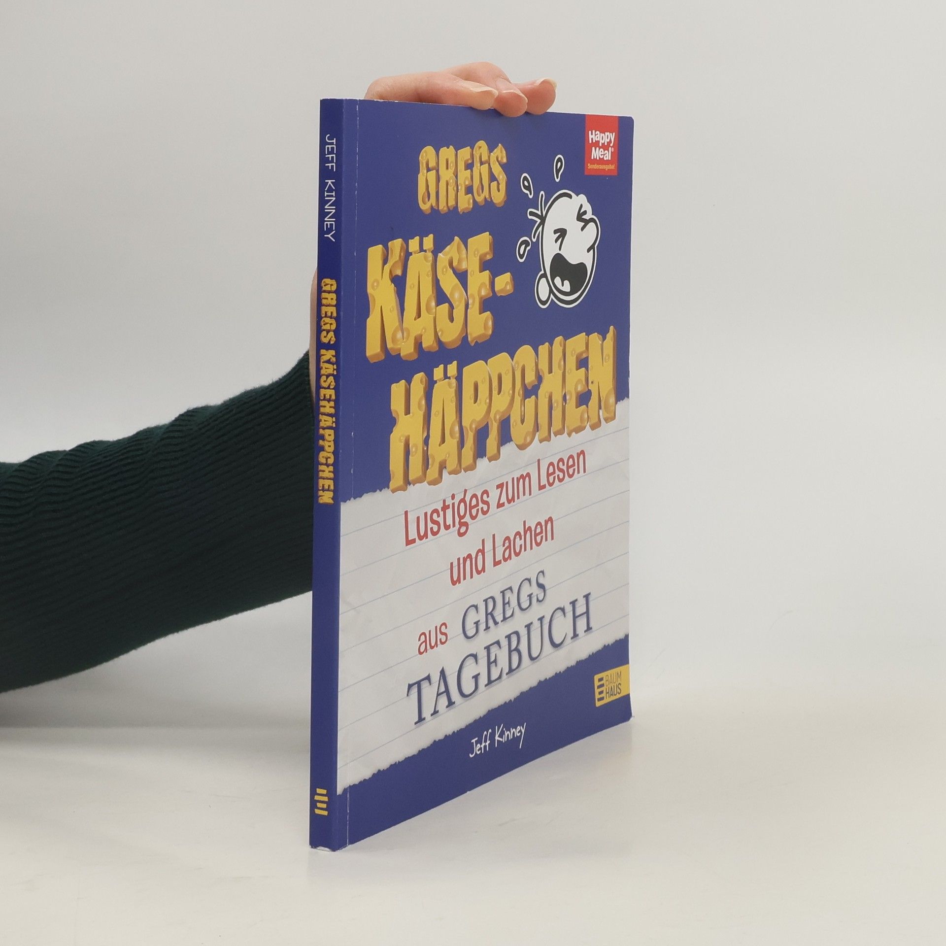Jeff Kinney Gregs Käsehäppchen. Lustiges zum Lesen und Lachen aus Gregs Tagebuch