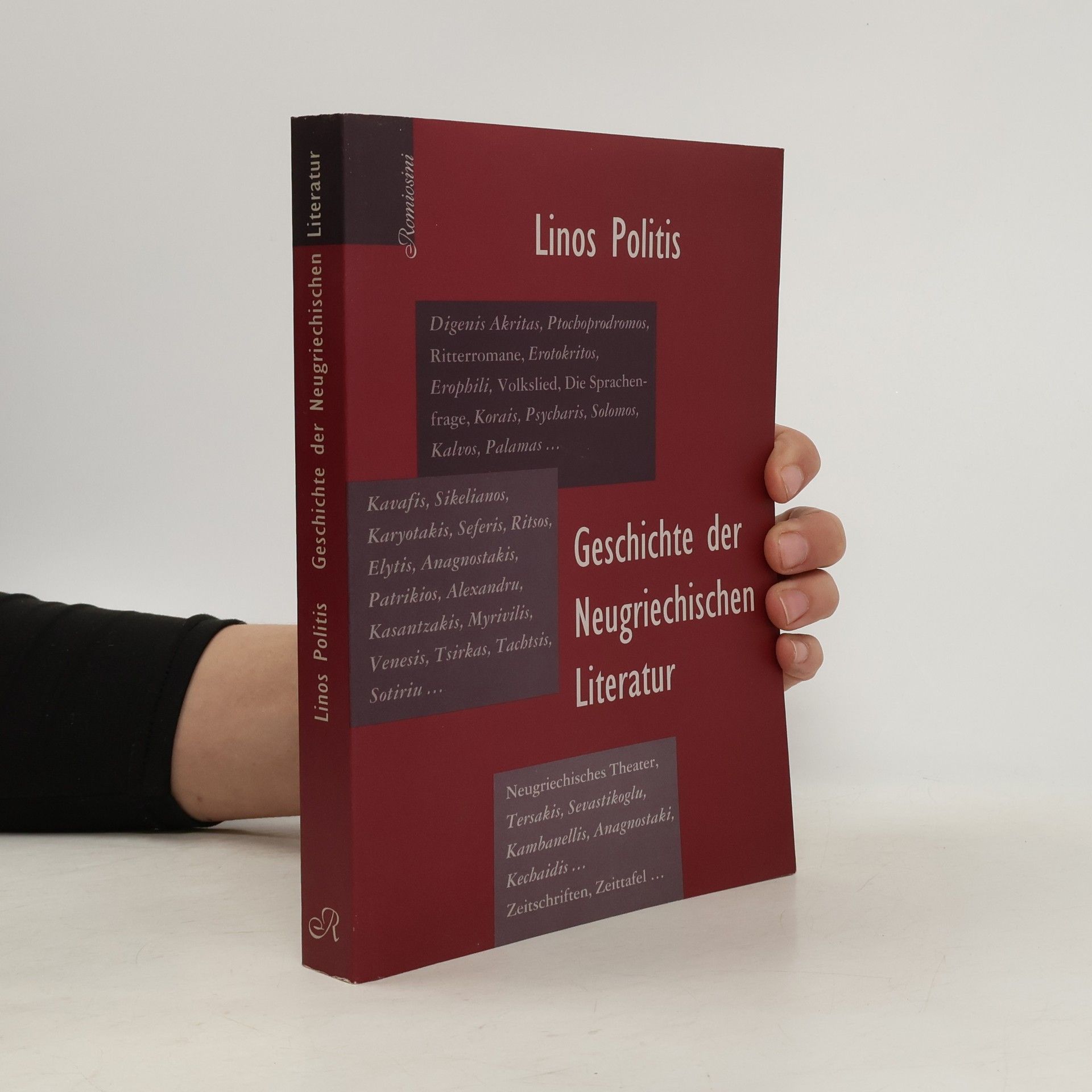 Geschichte der neugriechischen Literatur