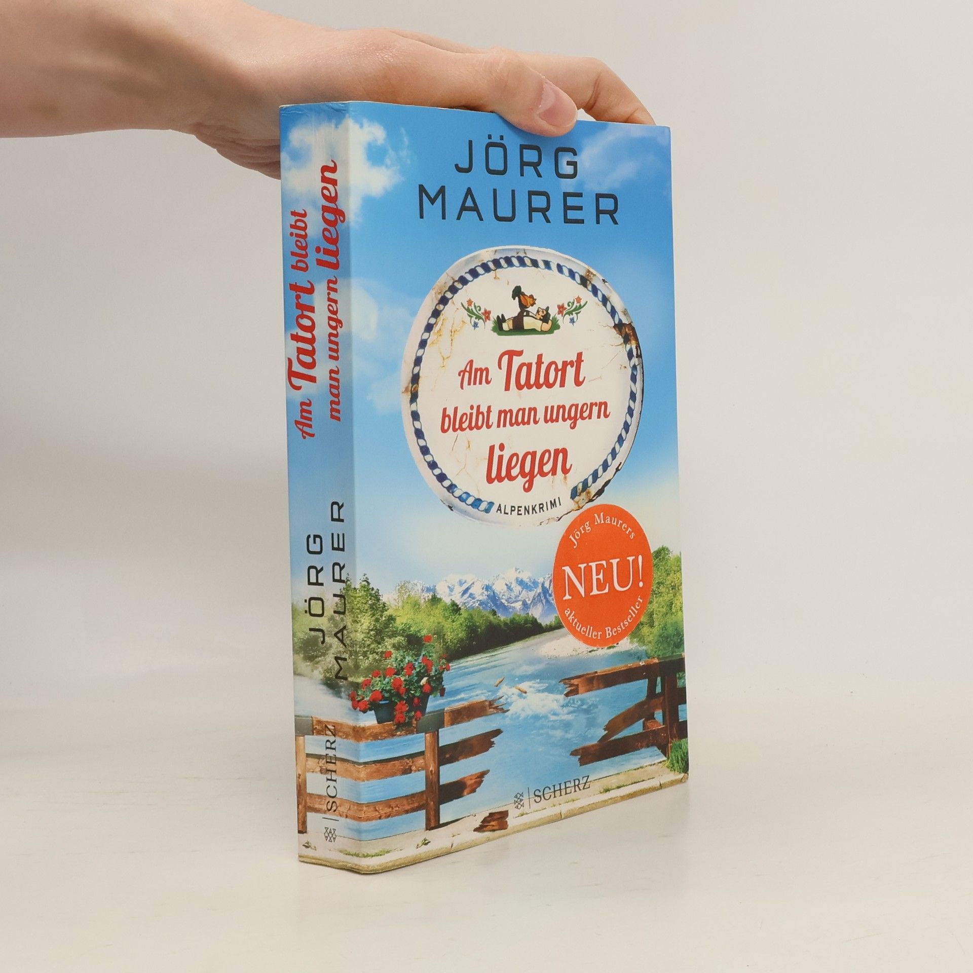 Jörg Maurer Am Tatort bleibt man ungern liegen