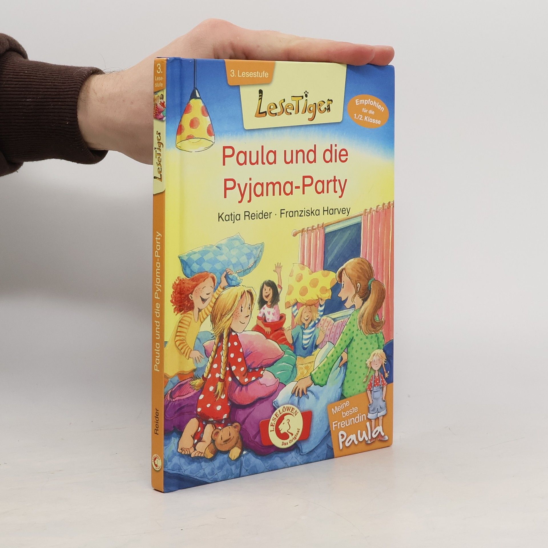 Katja Reider Lesetiger: Paula und die Pyjama-Party
