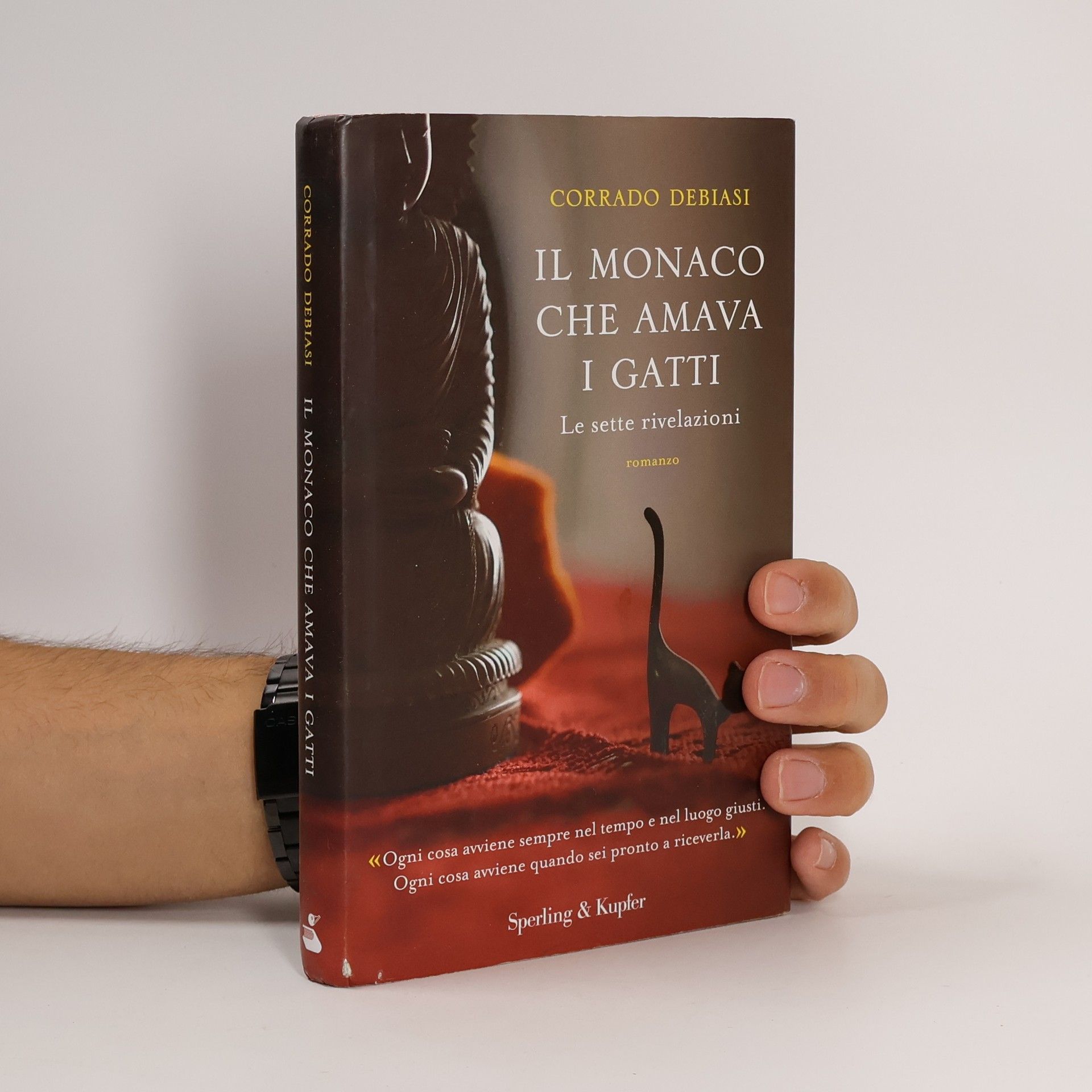 Corrado Debiasi Il monaco che amava i gatti. Le sette rivelazioni