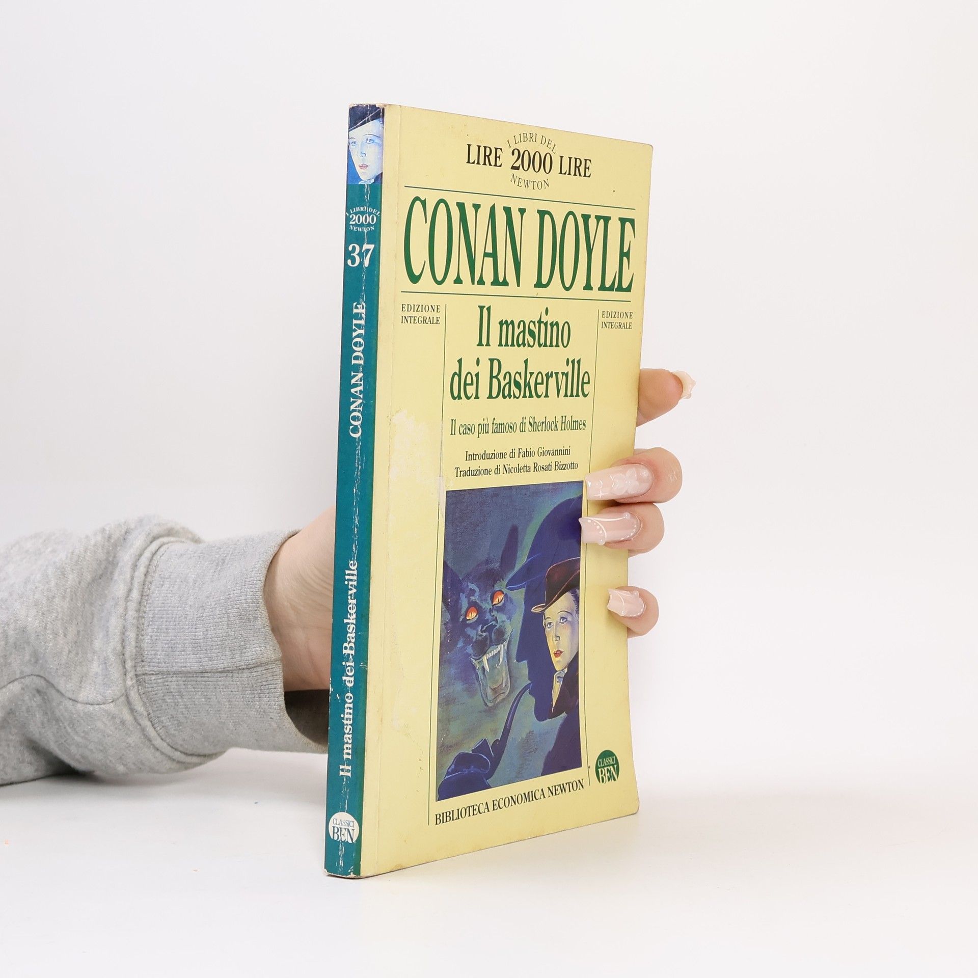 I libri del Lire 2000 Lire Newton - 37: Il mastino dei Baskerville - edizione integrale