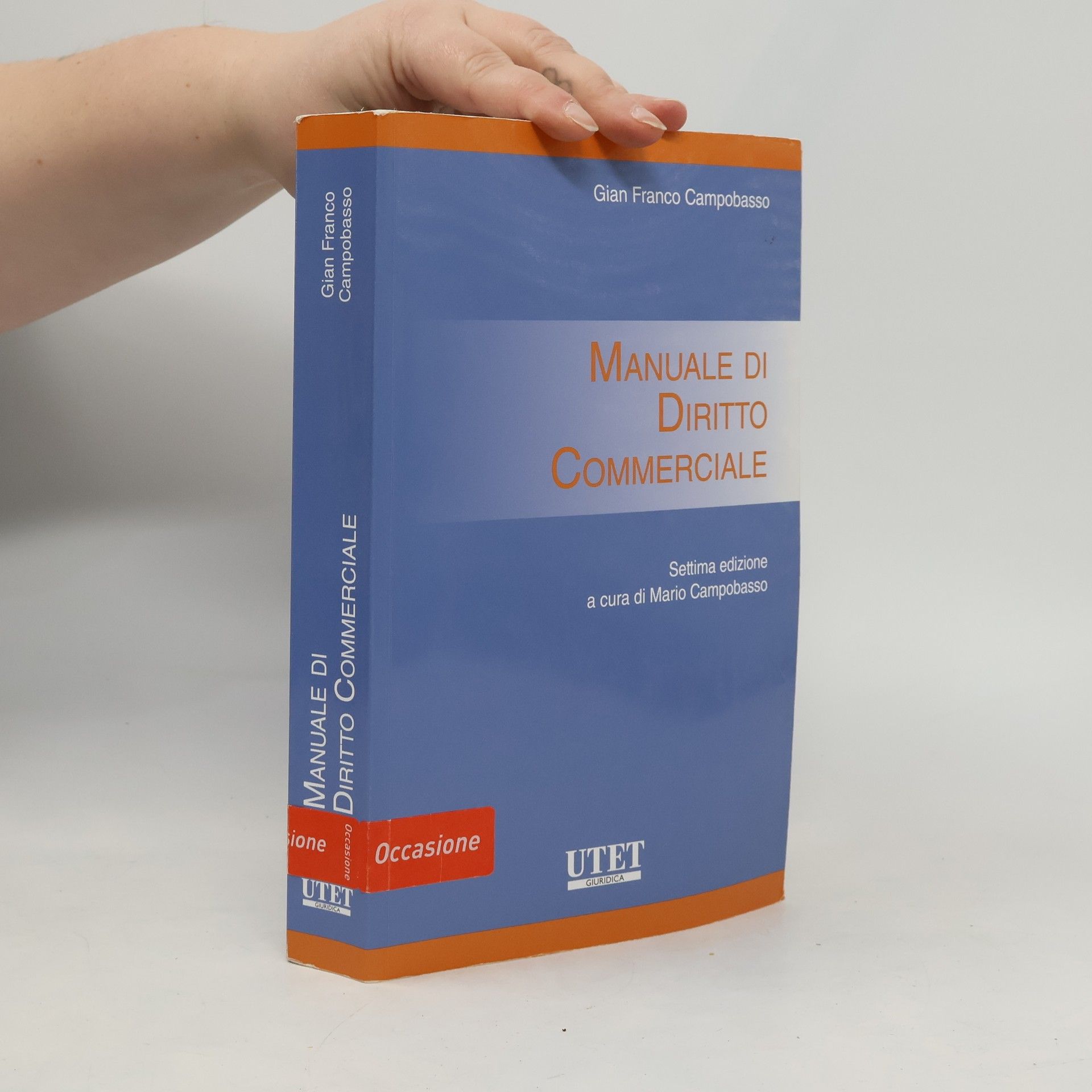 Gian Franco Campobasso Manuale di diritto commerciale