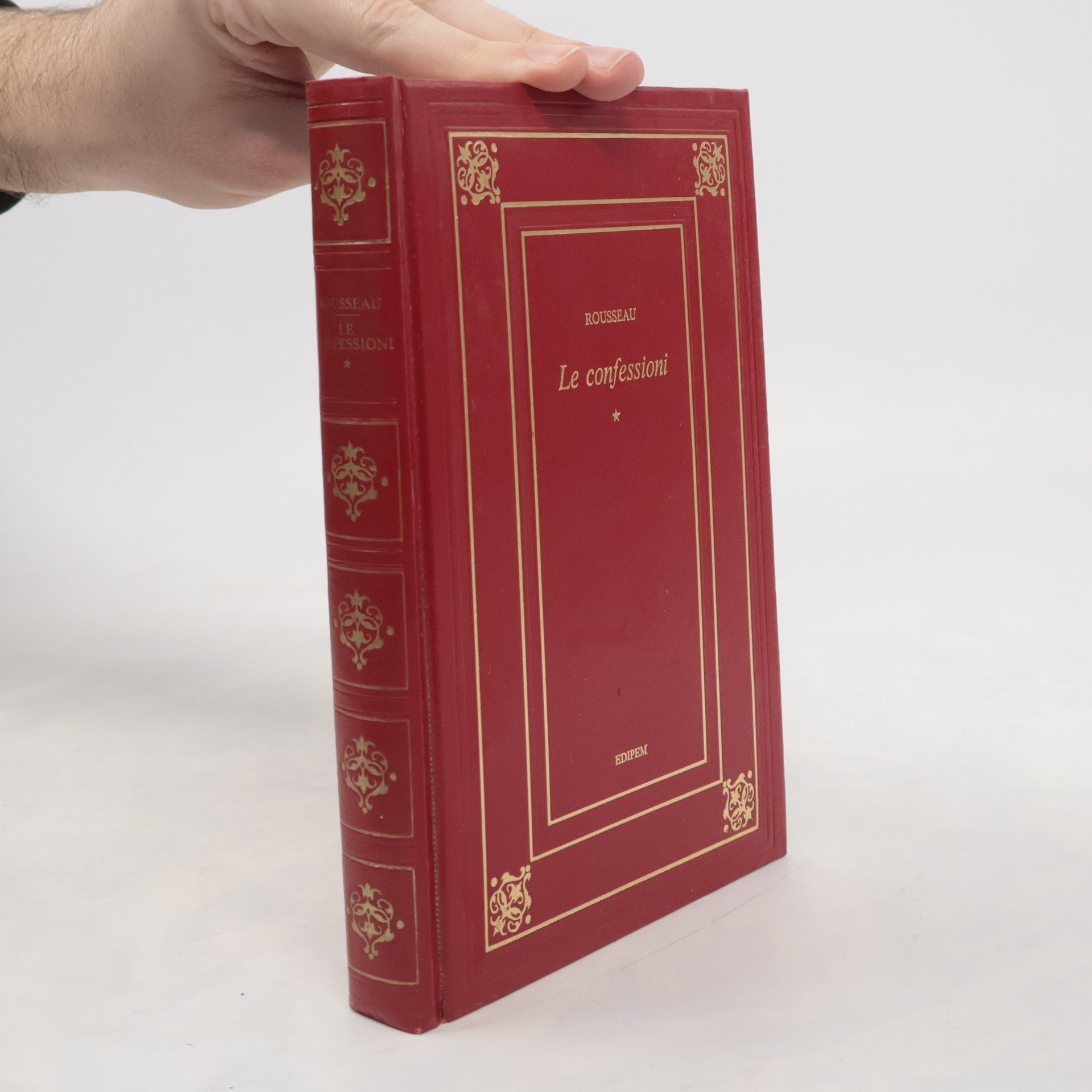 Jean-Jacques Rousseau Le Confessioni I