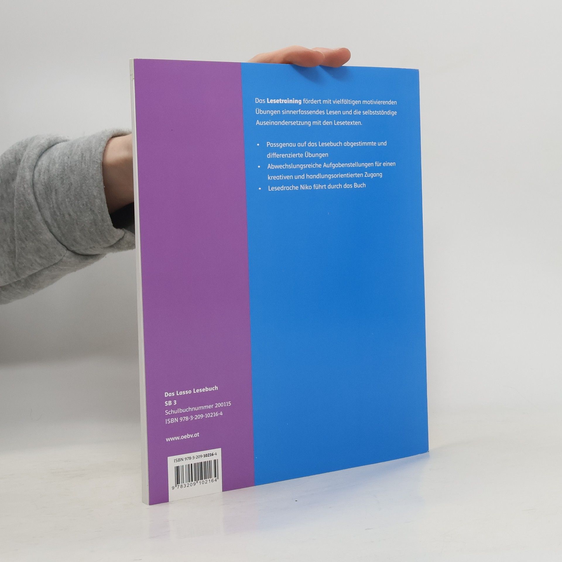 Kolektív autorov Lasso Lesebuch 3, Schulbuch