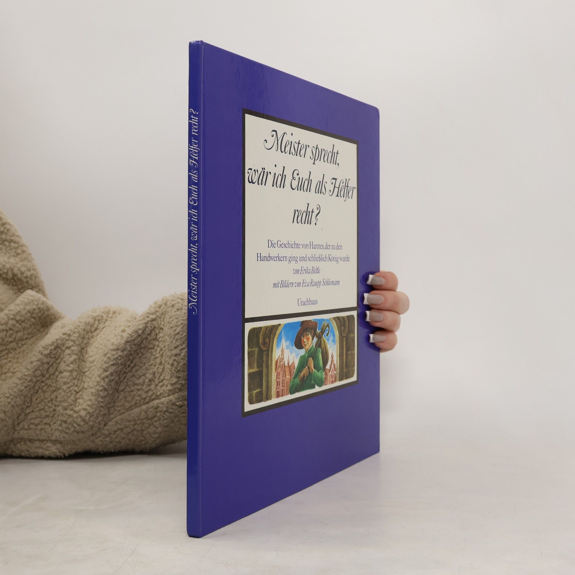 Erika Beltle Meister sprecht, wär ich Euch als Helfer recht?