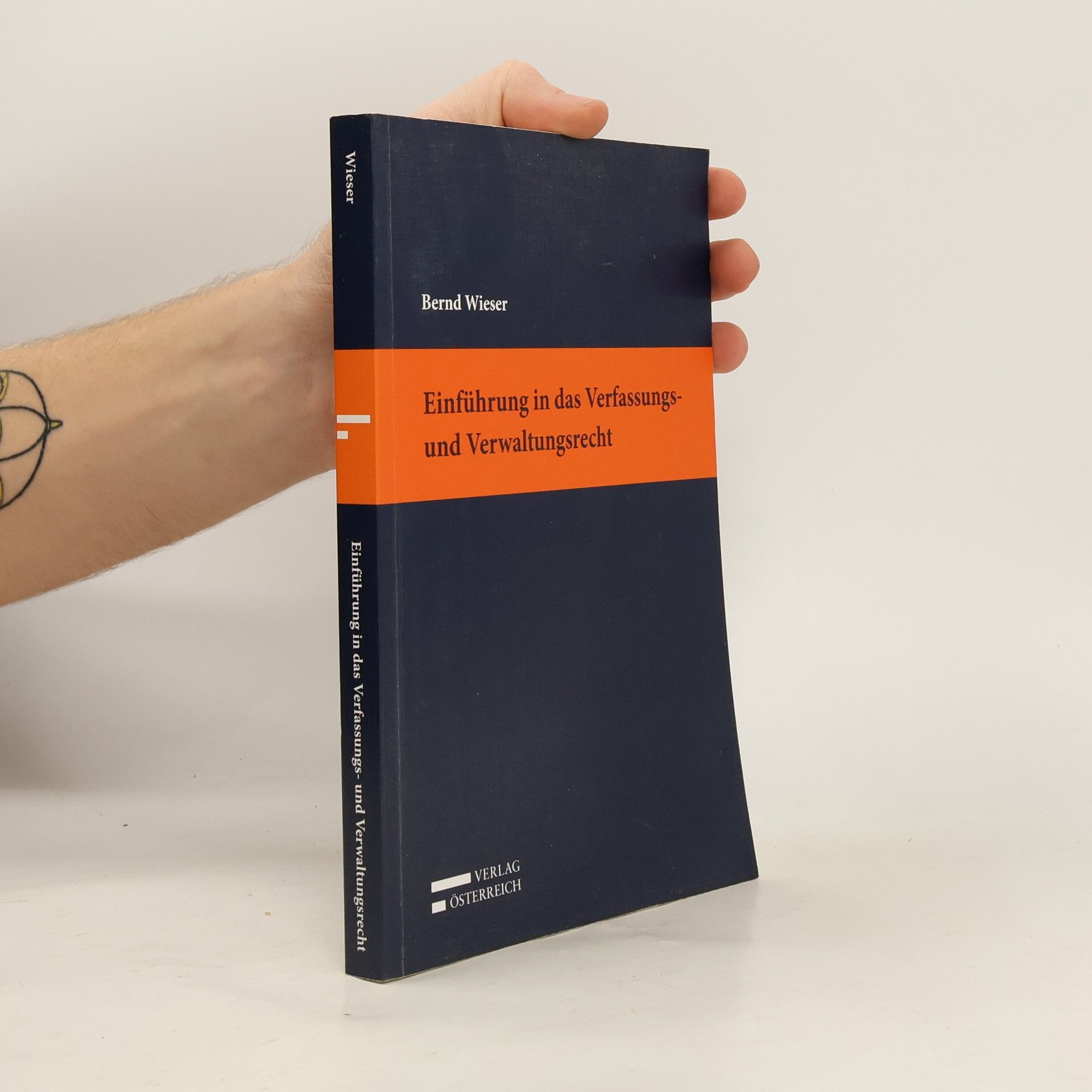 Bernd Wieser Einführung in das Verfassungs- und Verwaltungsrecht