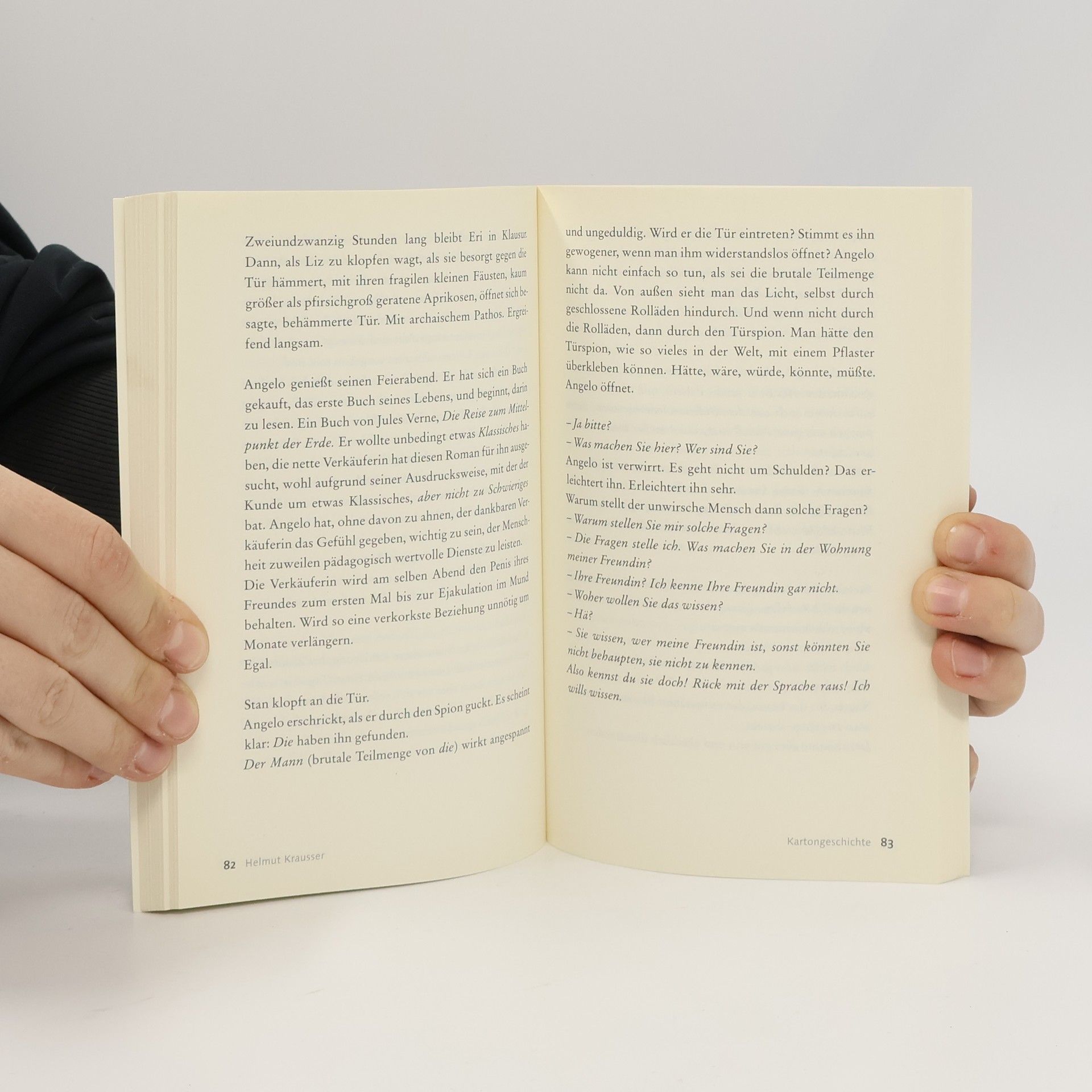 Helmut Krausser Kartongeschichte